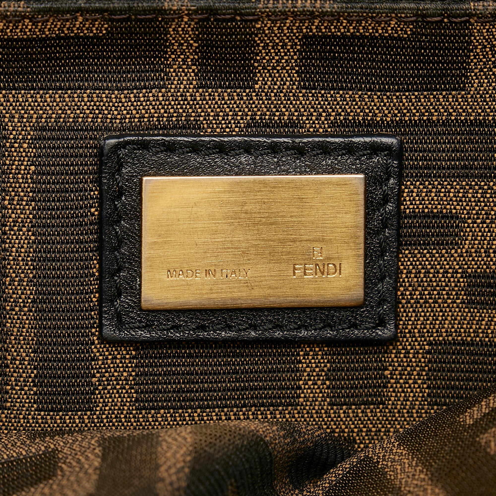 Fendi Peekaboo Leather Satchel (SHG-27736)