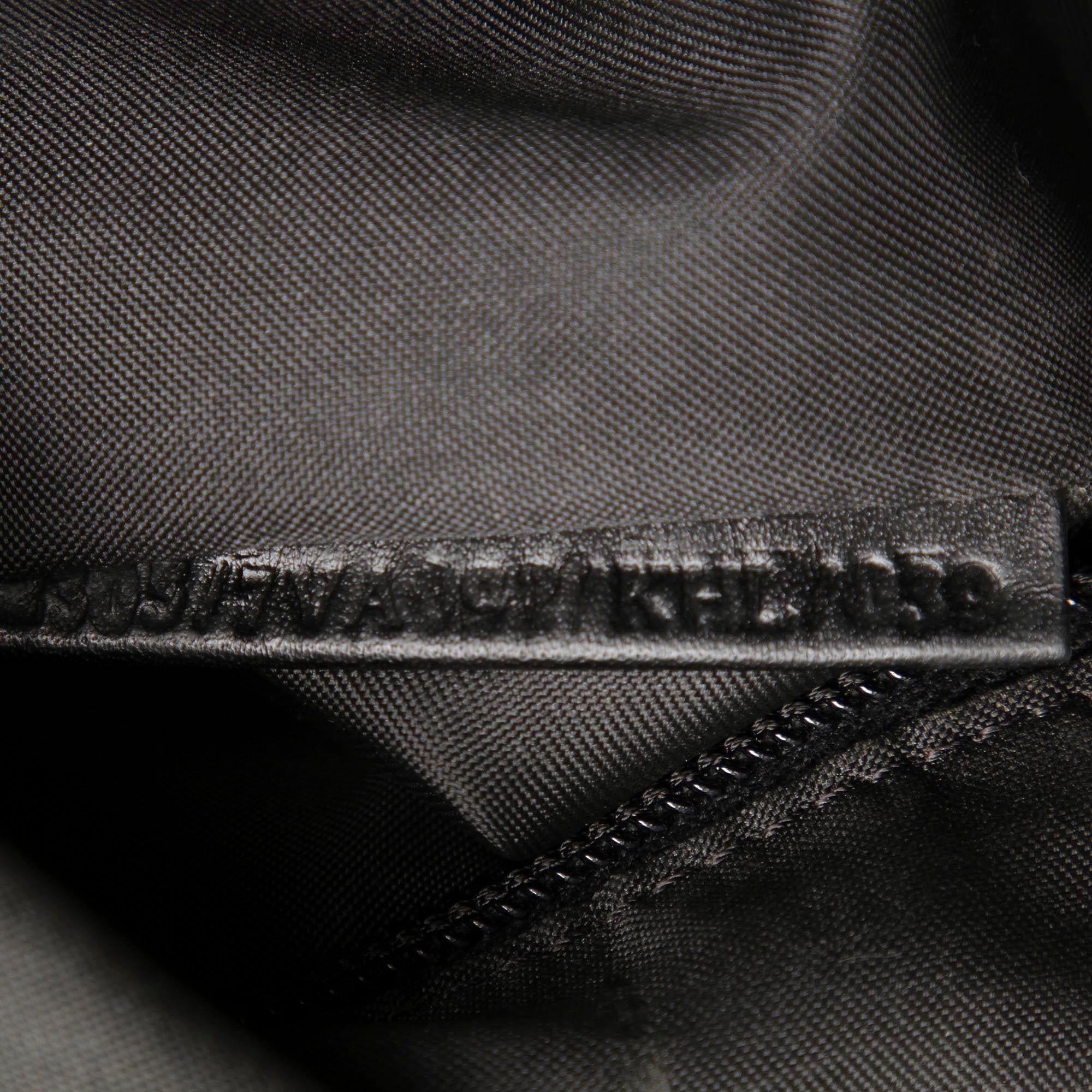 Fendi Pequin Canvas Shoulder Bag (SHG-11396)