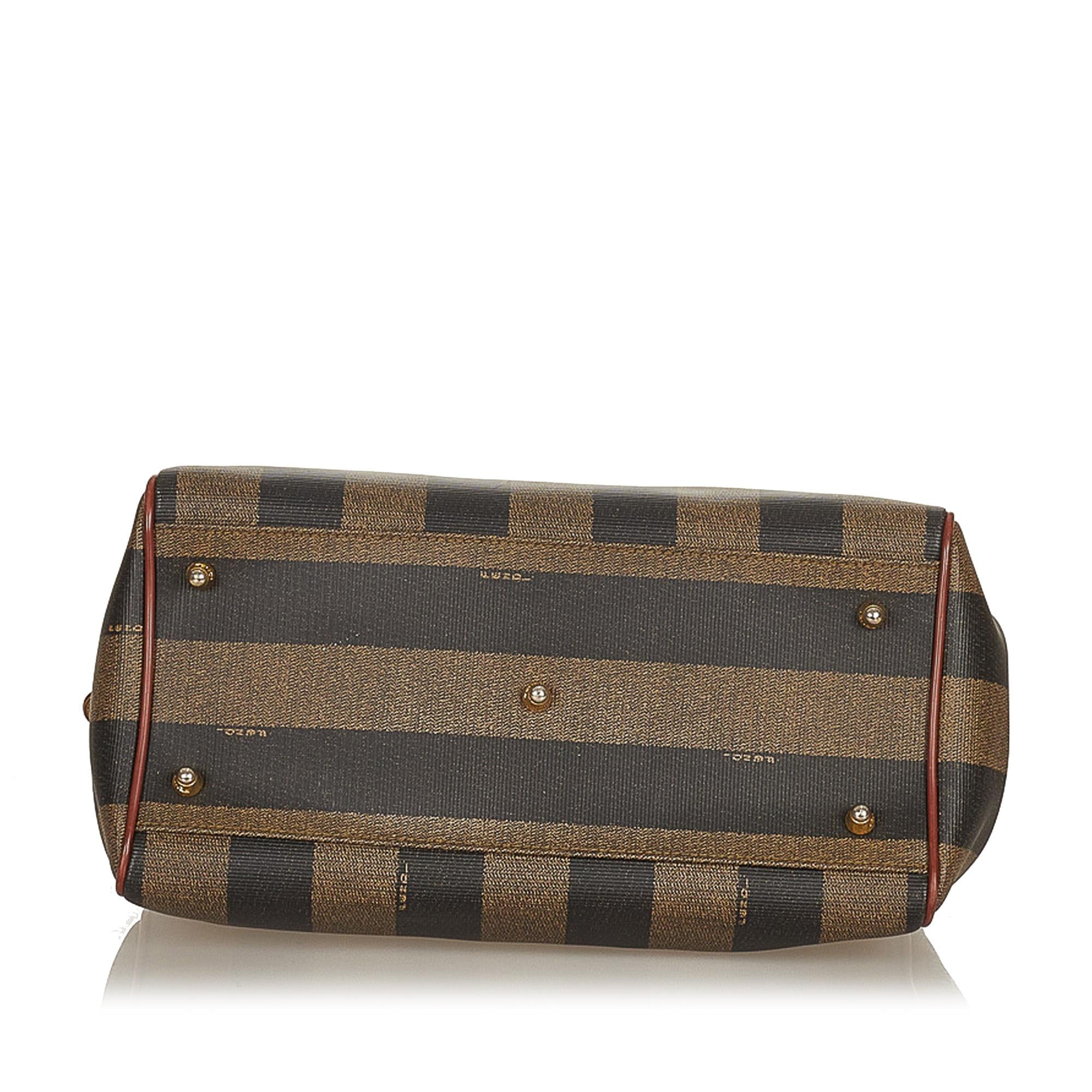 Fendi Pequin Handbag (SHG-27134)