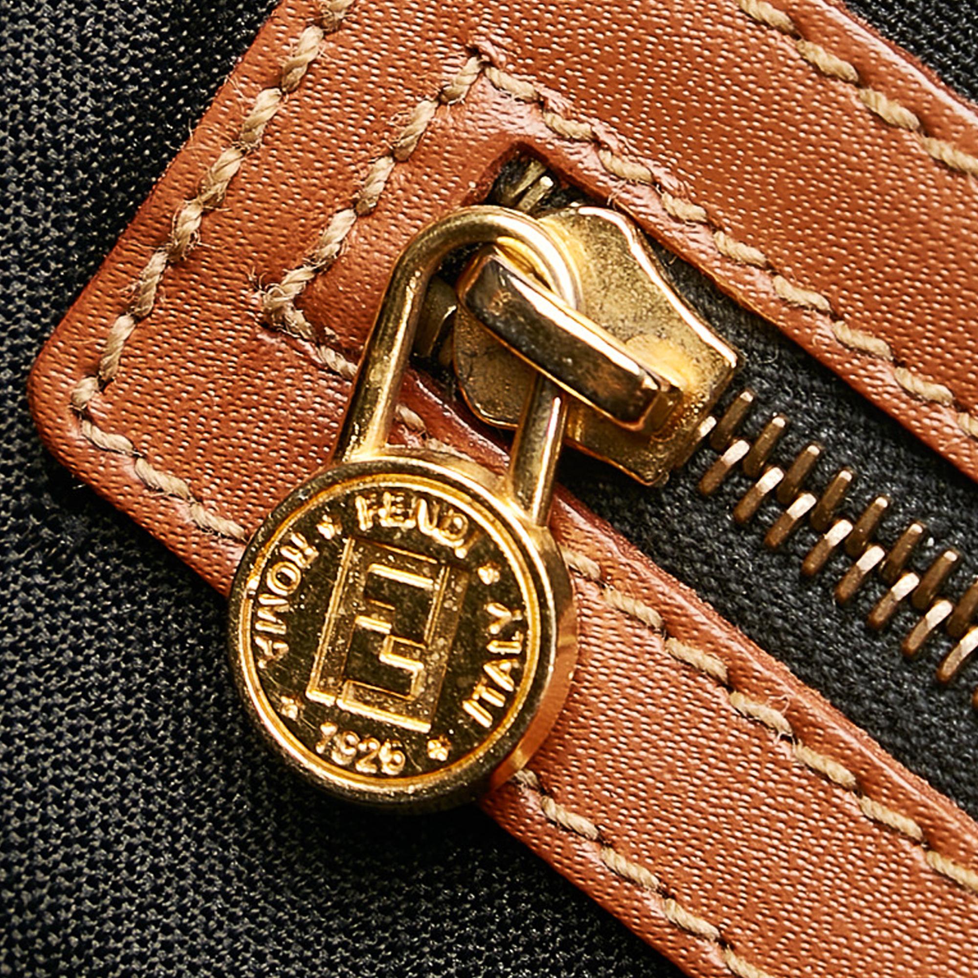 Fendi Pequin Handbag (SHG-27134)