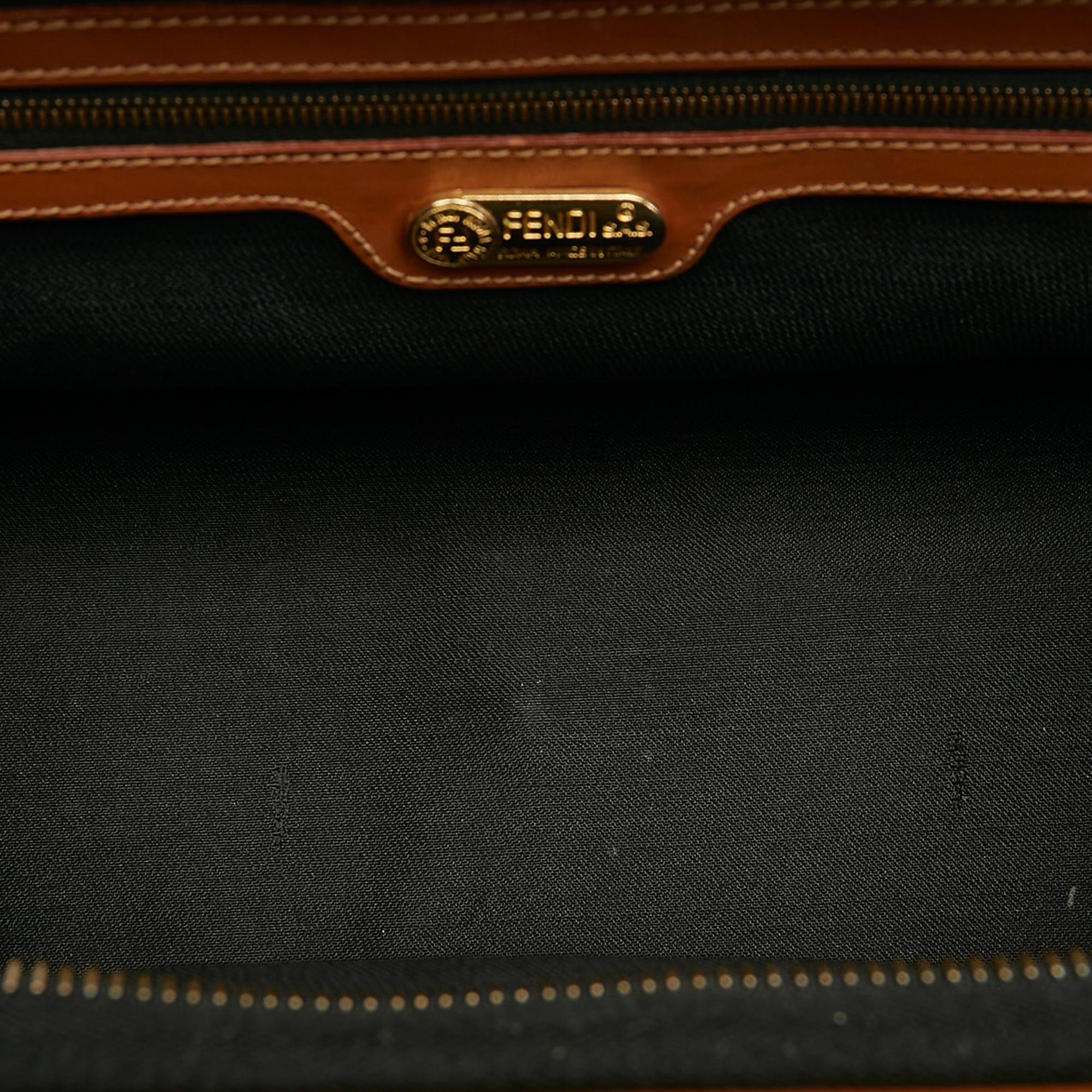 Fendi Pequin Handbag (SHG-27134)