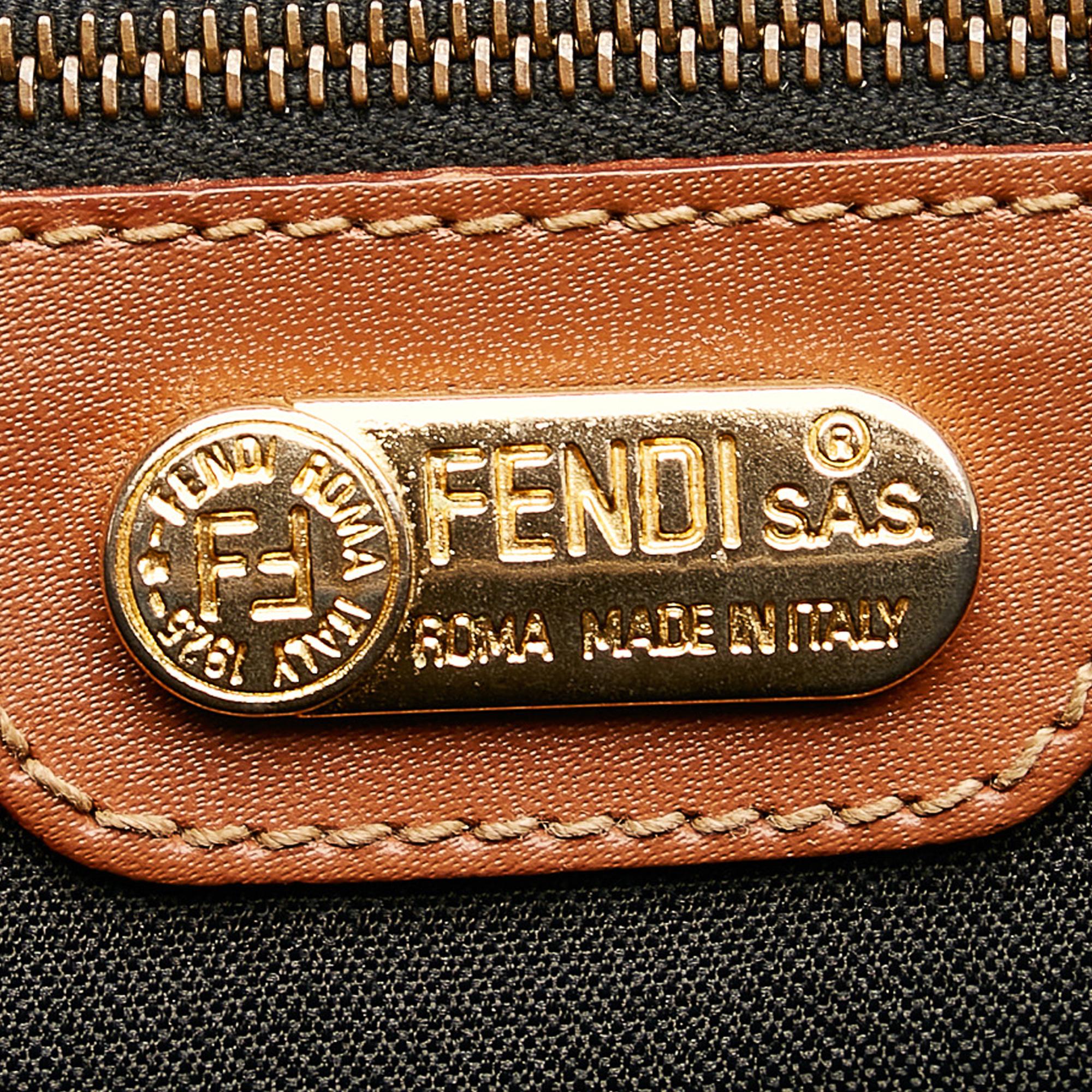 Fendi Pequin Handbag (SHG-27134)