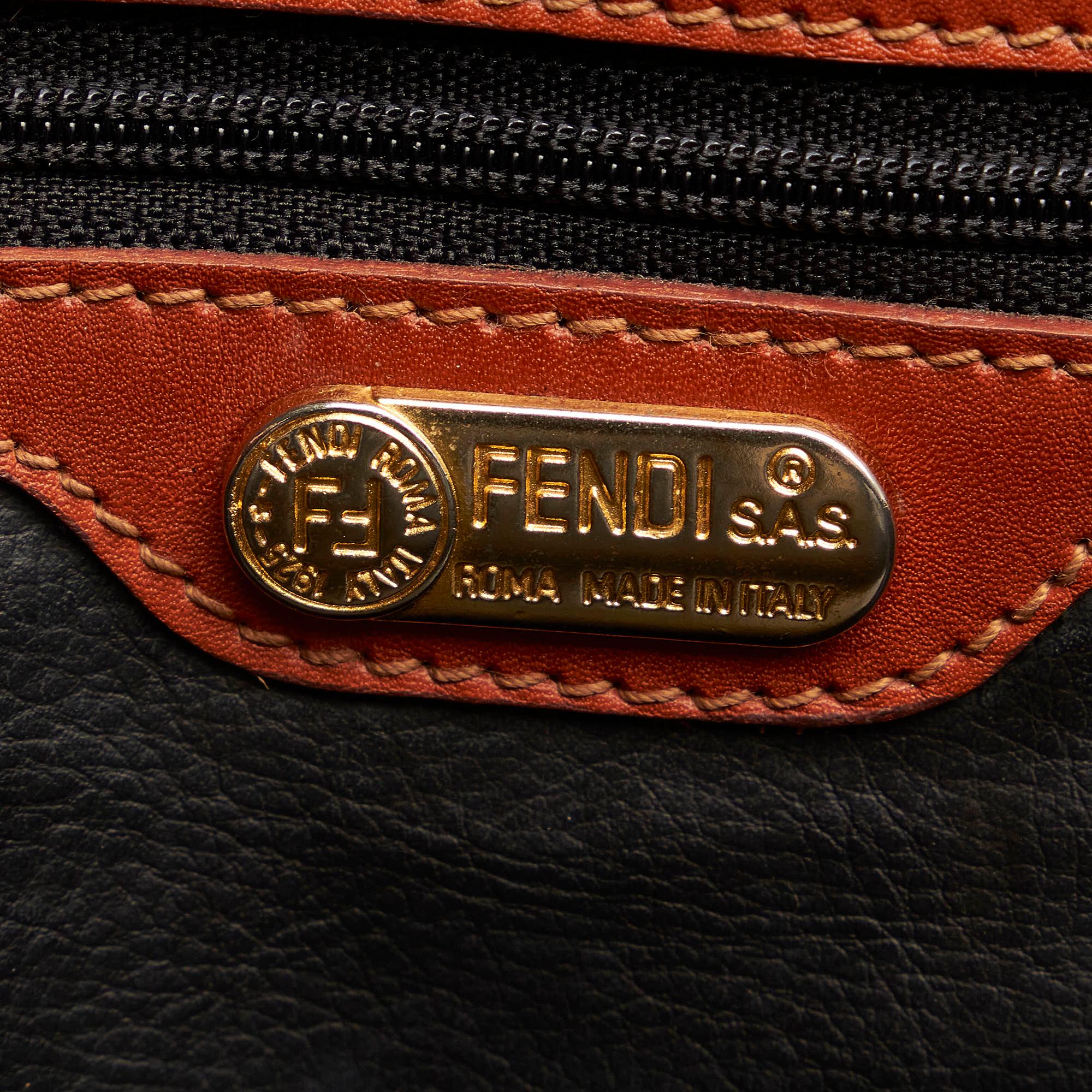 Fendi Pequin Handbag (SHG-32001)