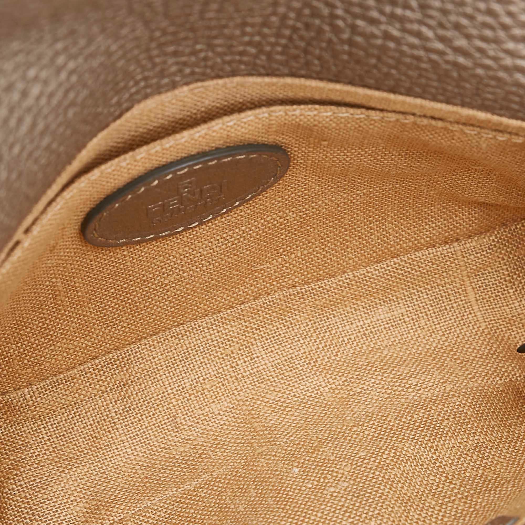 Fendi Selleria Leather Crossbody Bag (SHG-22784)