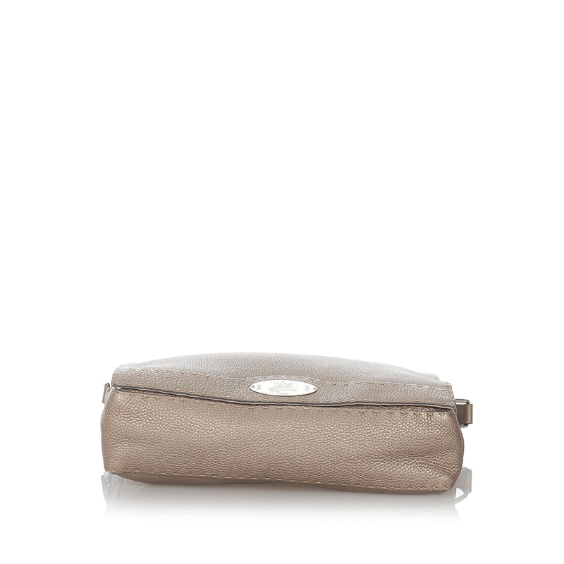 Fendi Selleria Leather Crossbody Bag (SHG-26891)