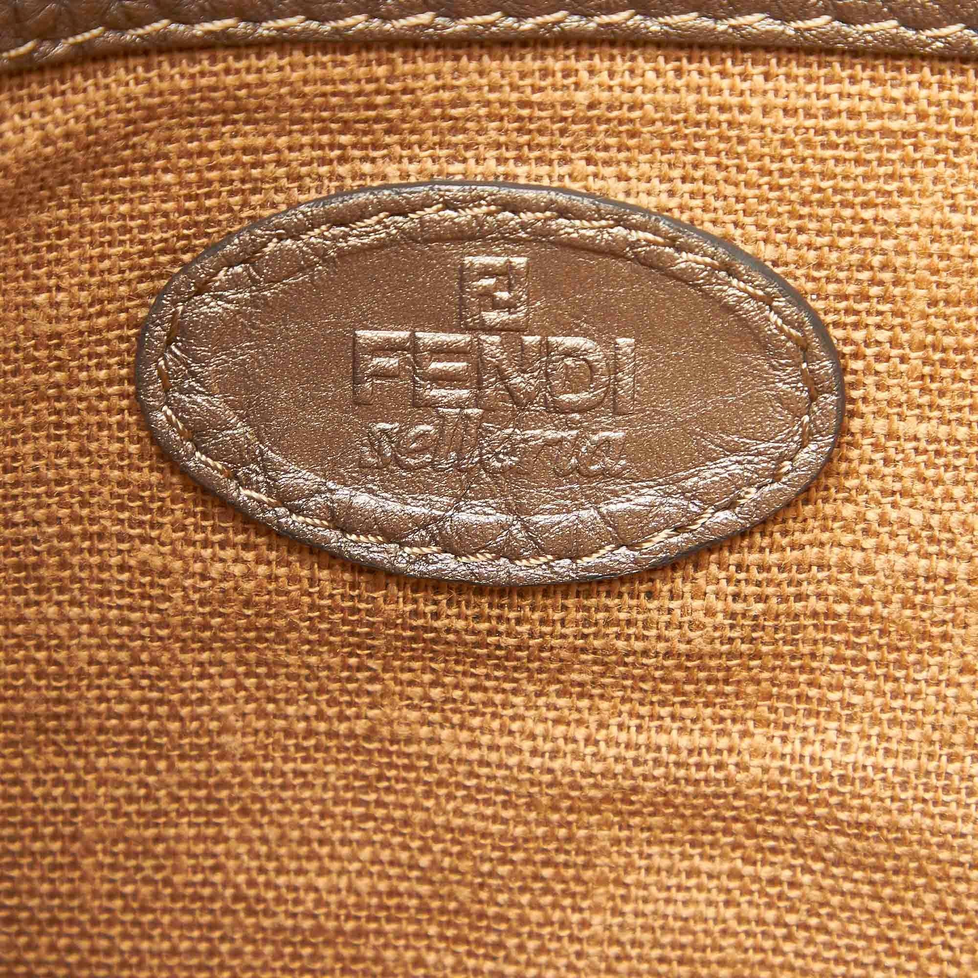 Fendi Selleria Leather Crossbody Bag (SHG-32165)