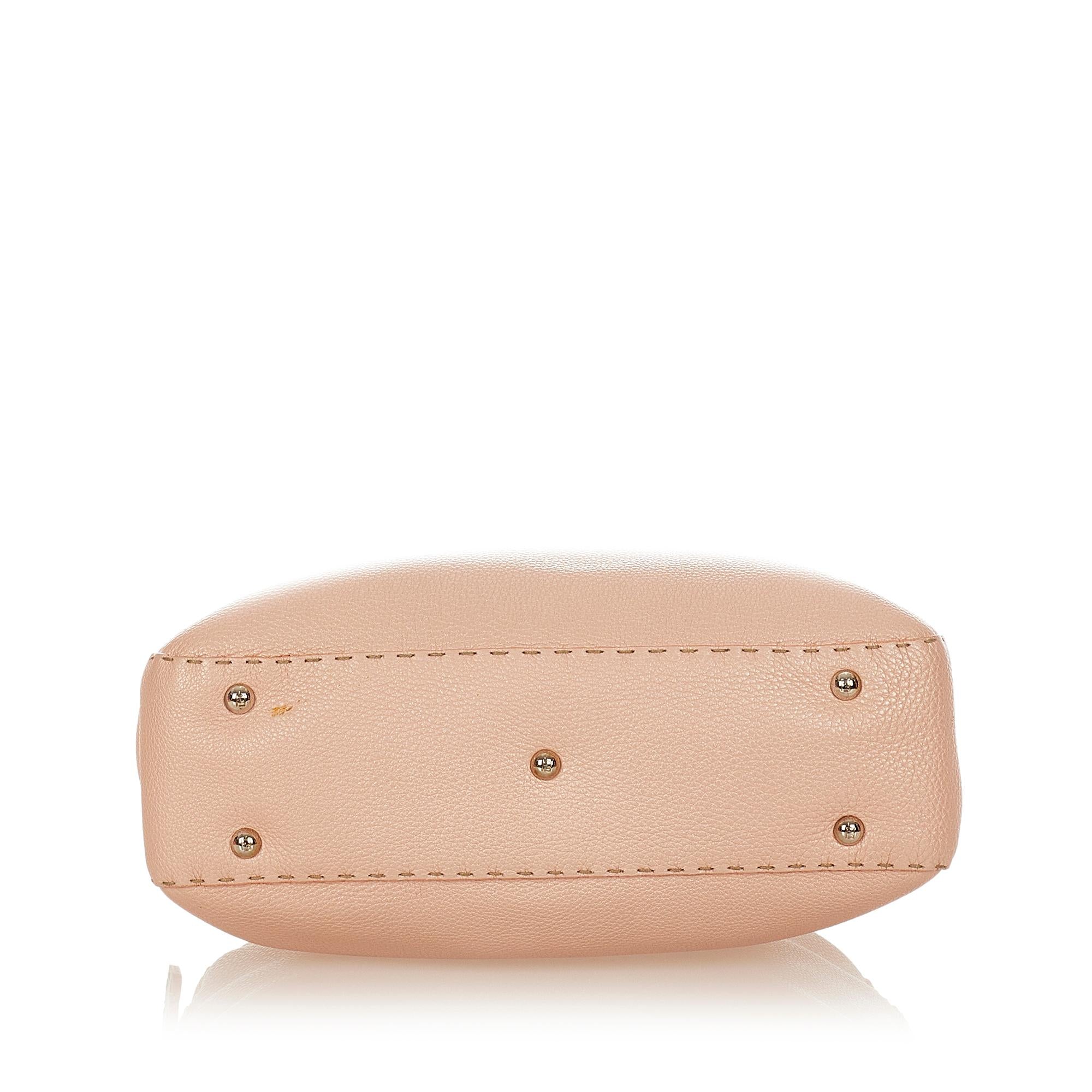 Fendi Selleria Leather Handbag (SHG-26621)