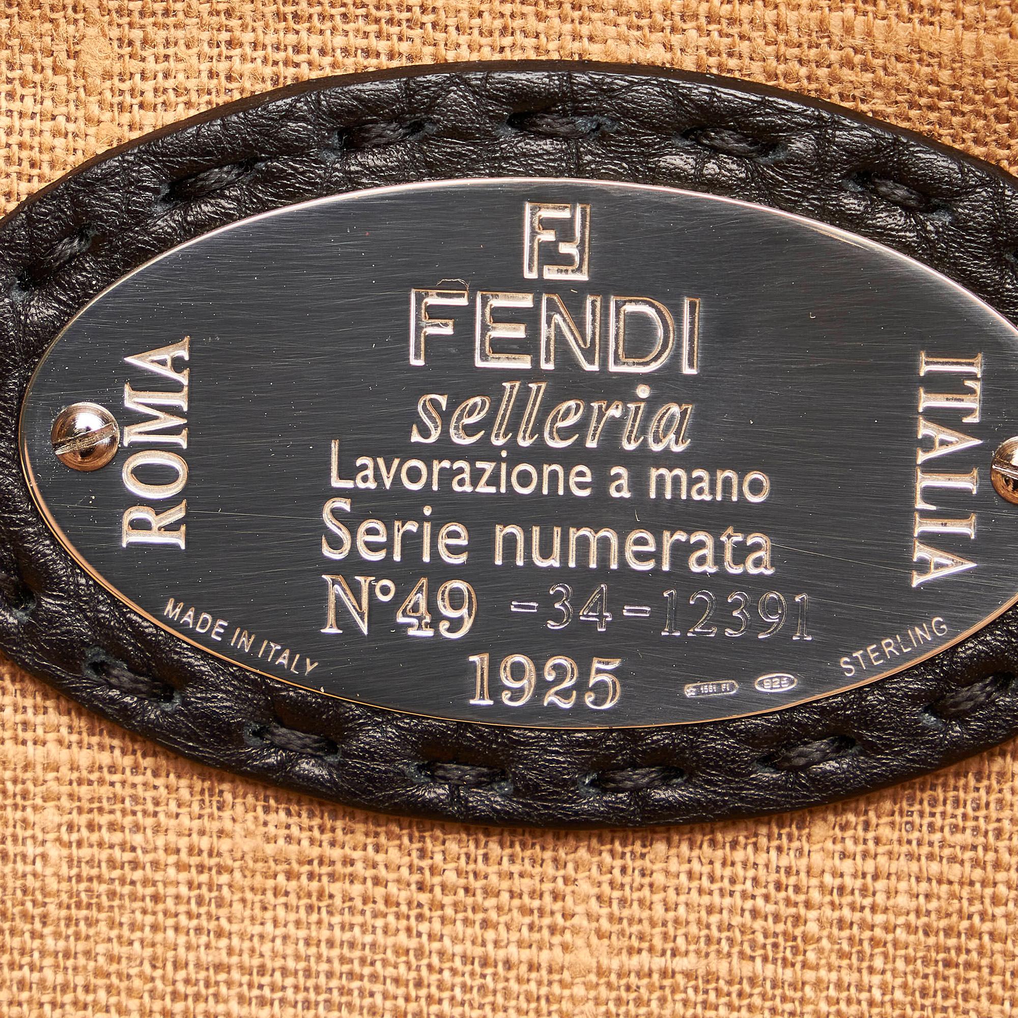 Fendi Selleria Leather Shoulder Bag (SHG-27721)