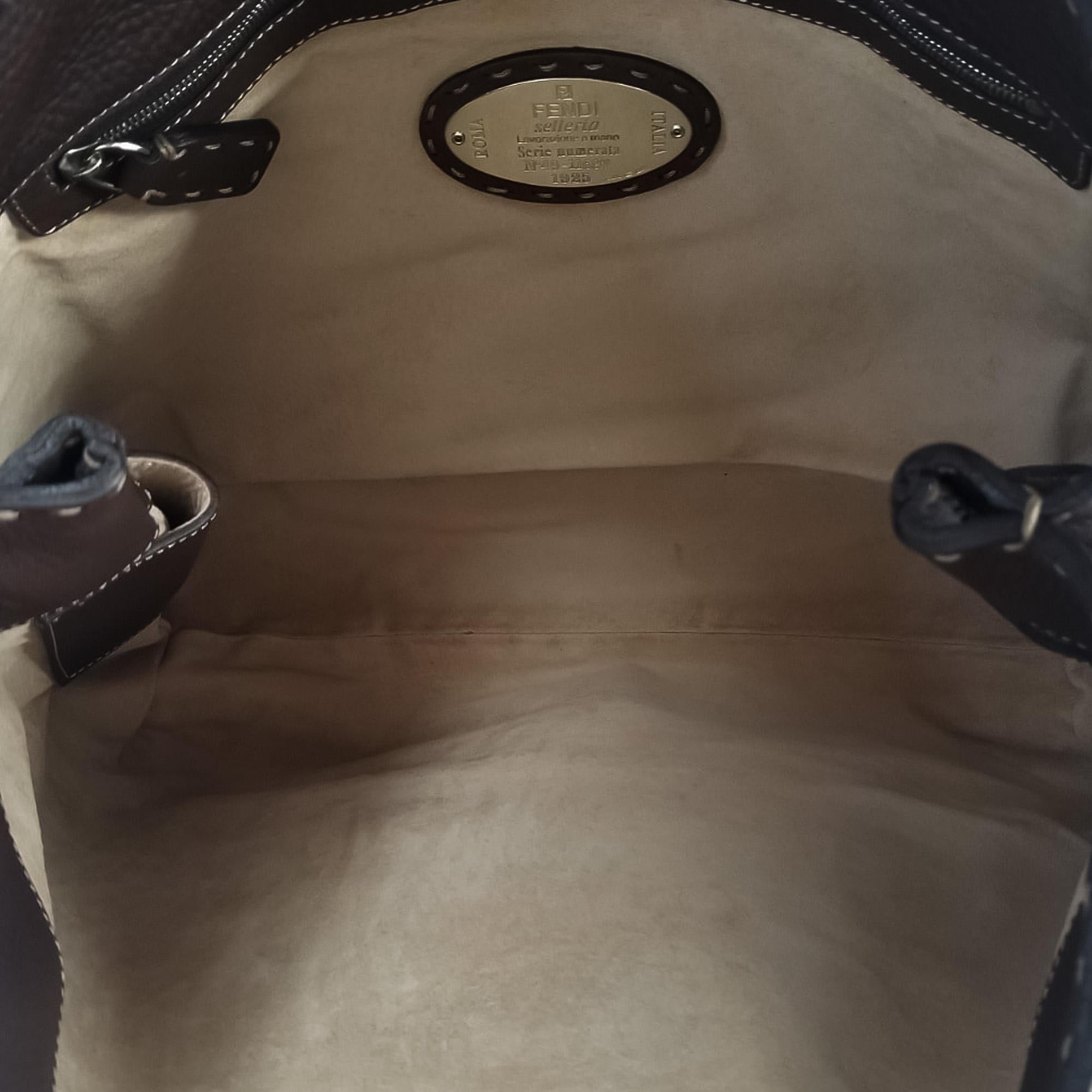 Fendi Selleria Leather Tote Bag (SHG-28191)