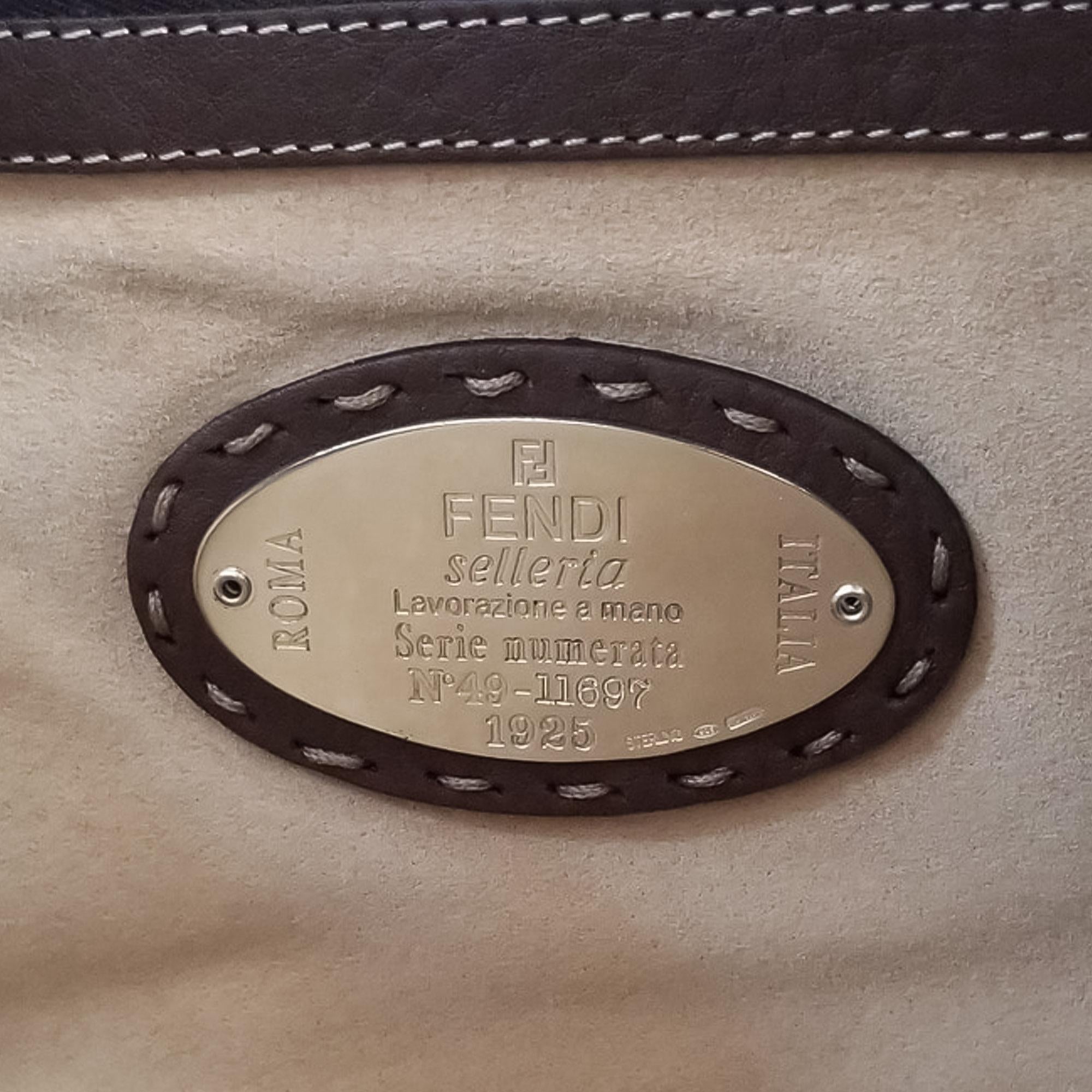 Fendi Selleria Leather Tote Bag (SHG-28191)