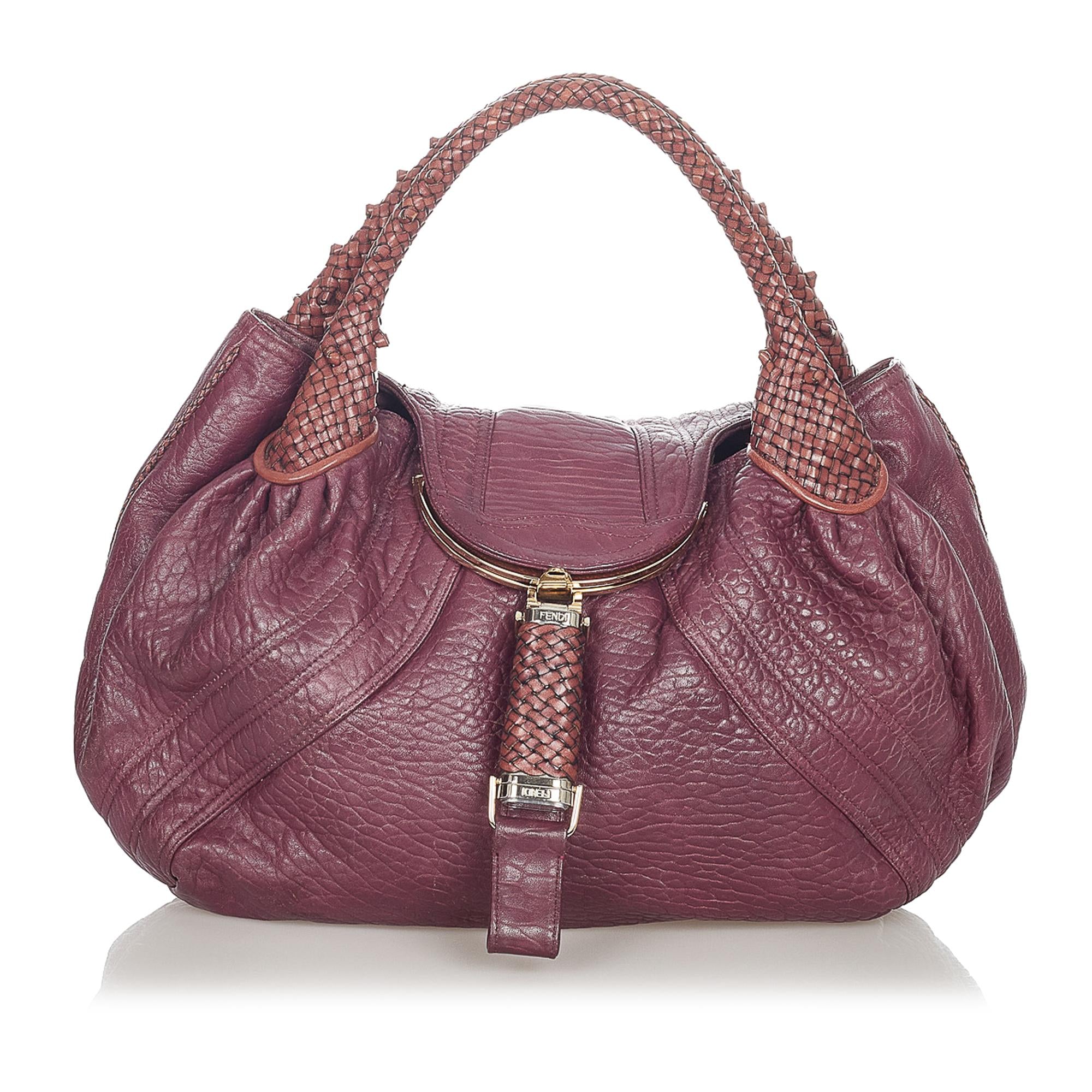 Fendi Spy Leather Handbag (SHG-23761)
