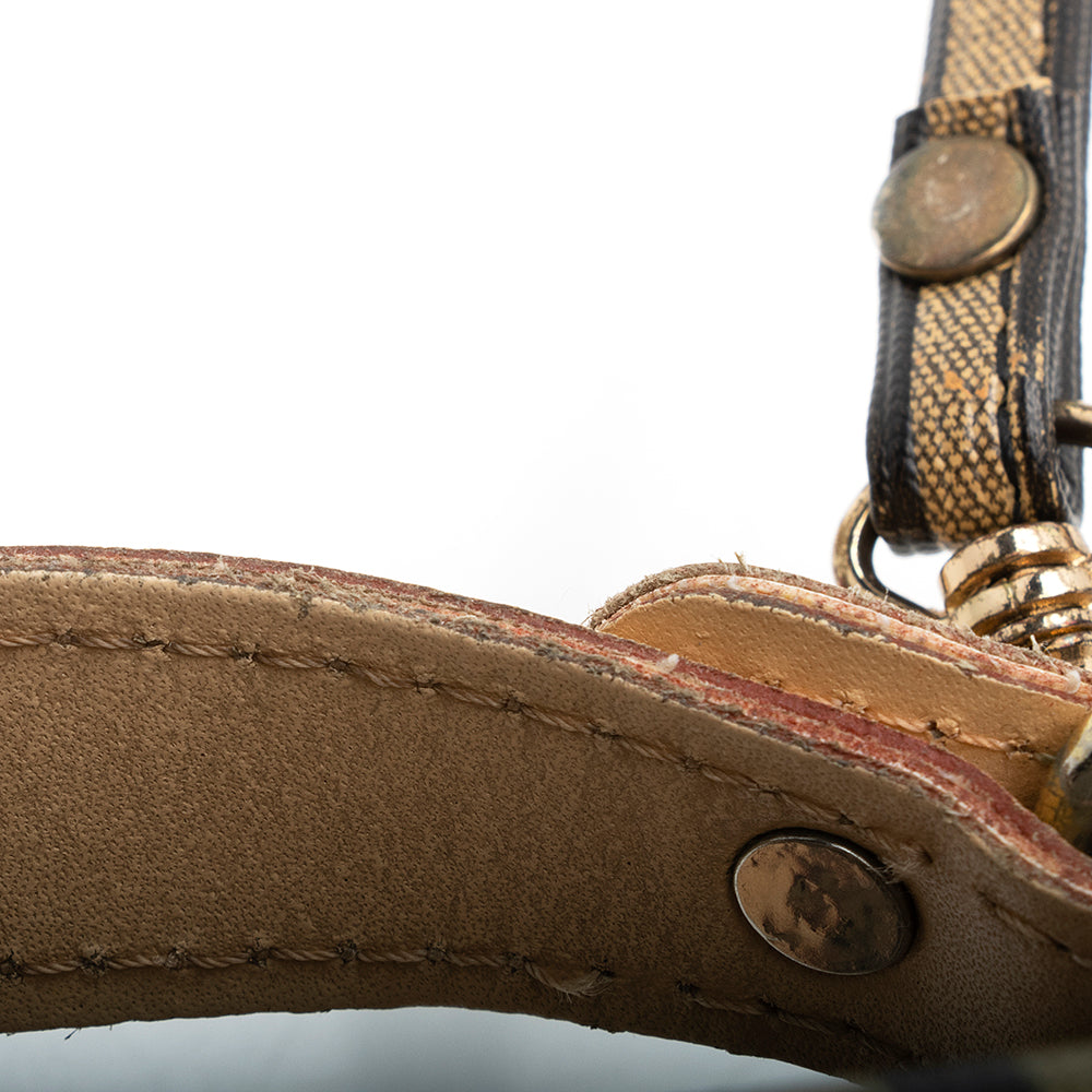 Fendi Vintage Pequin Train Case Shoulder Bag (SHF-18663)