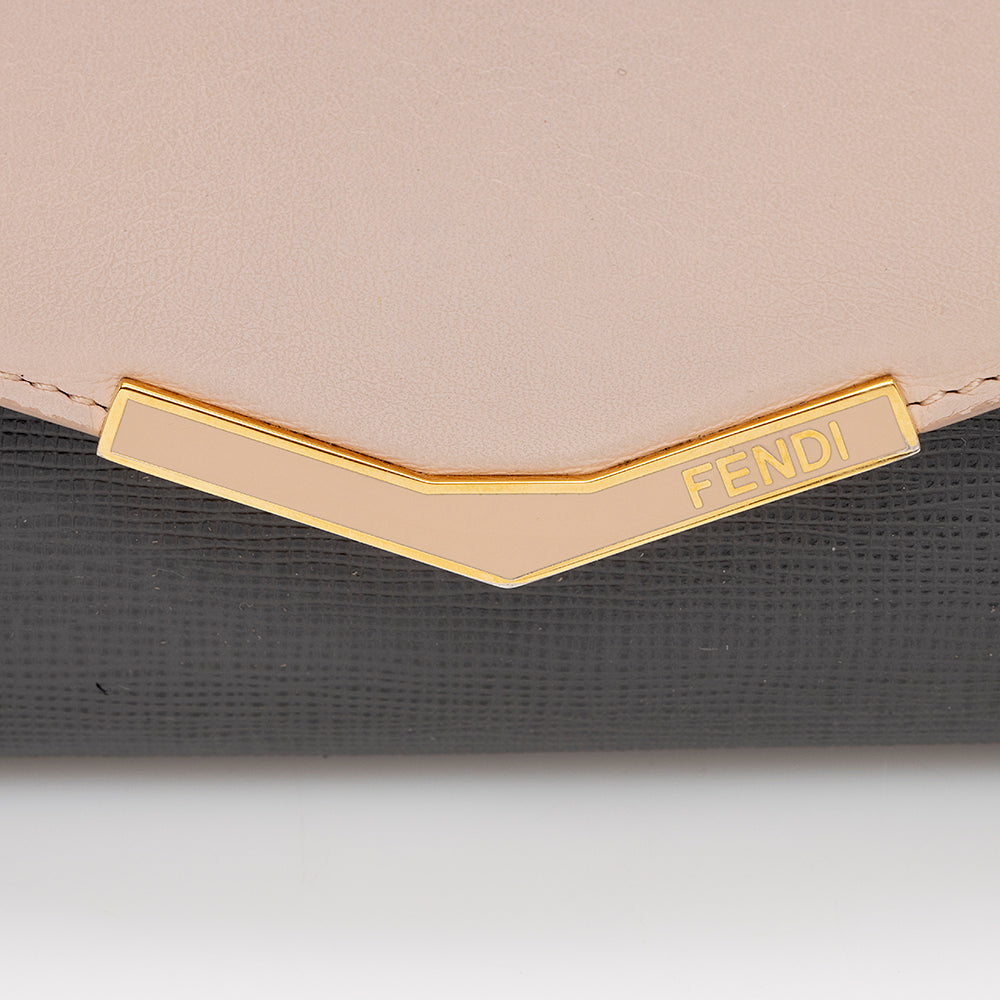 Fendi Vitello Elite 2Jours Wallet - FINAL SALE (SHF-17387)