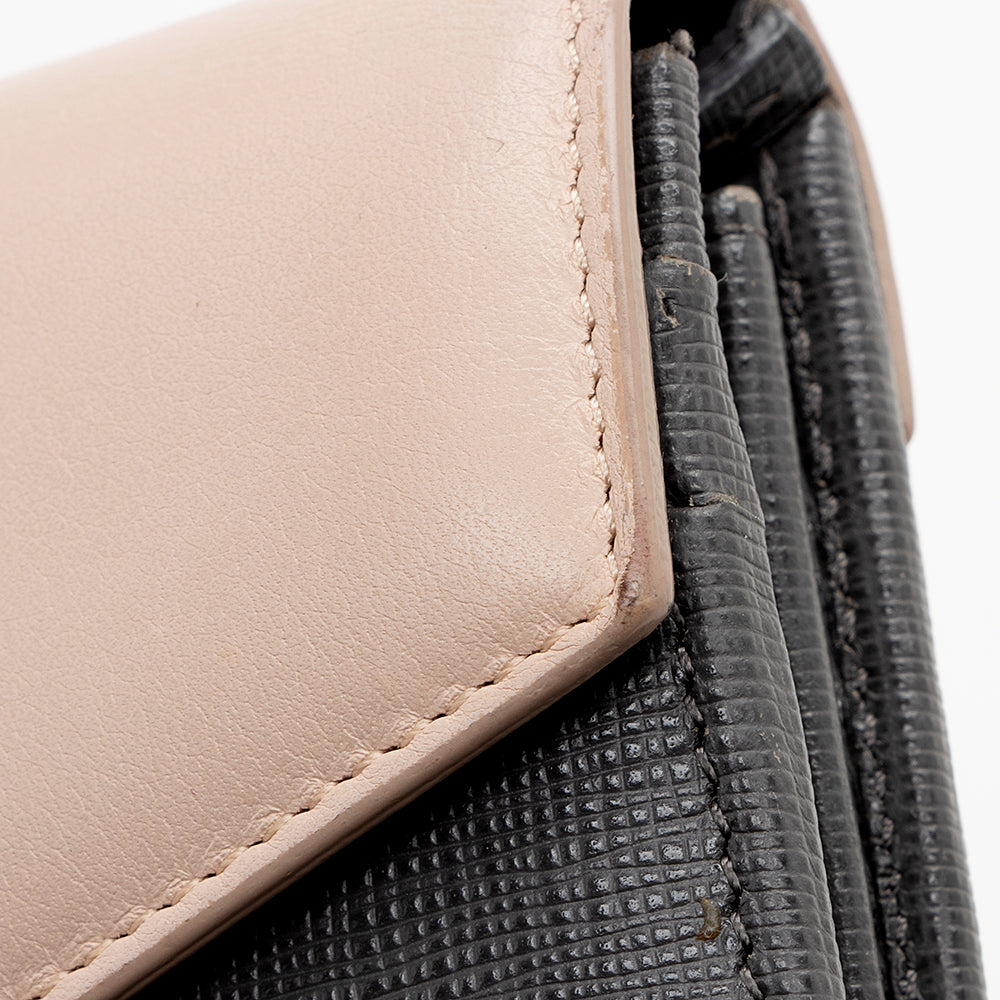 Fendi Vitello Elite 2Jours Wallet - FINAL SALE (SHF-17387)