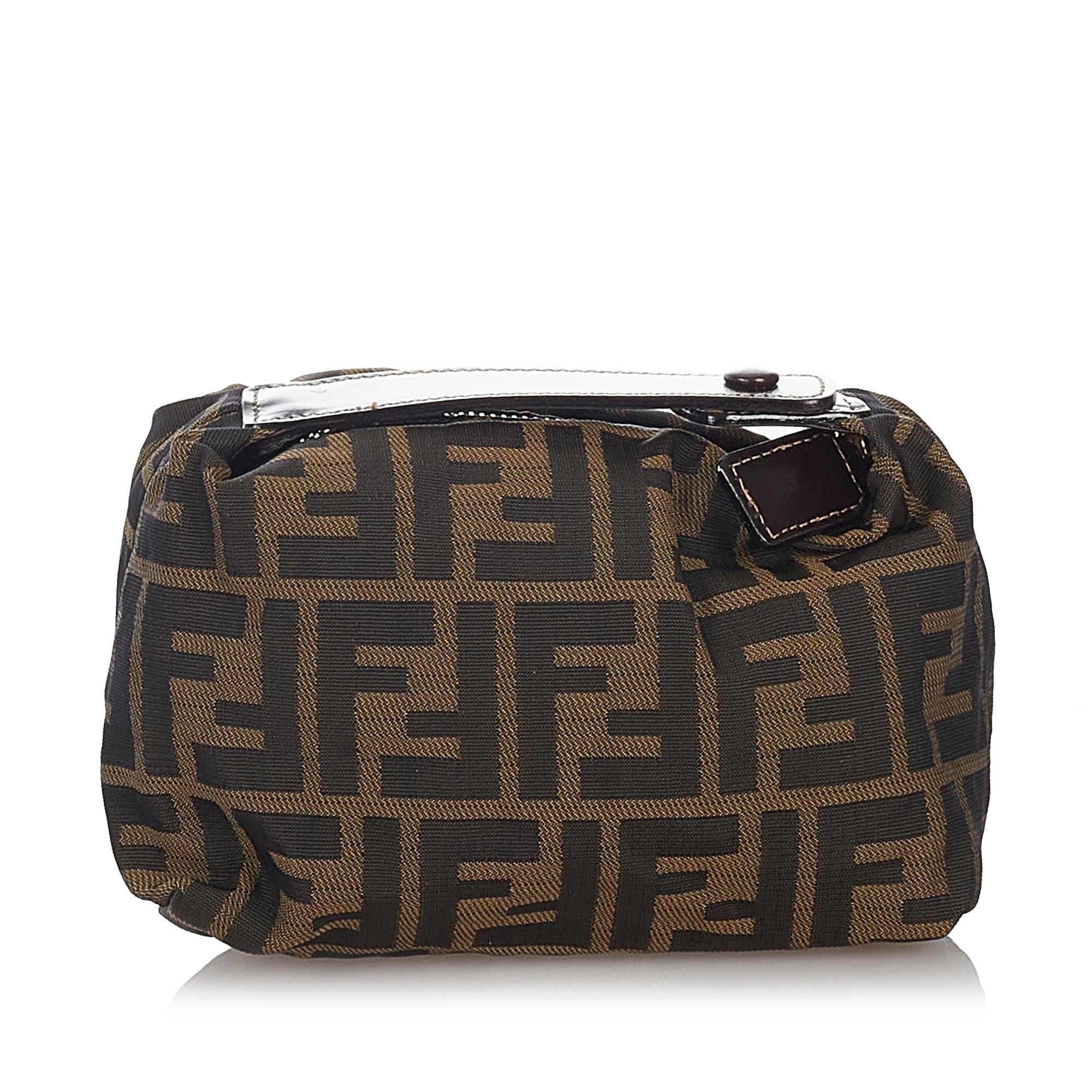 Fendi Zucca Canvas Handbag (SHG-27059)
