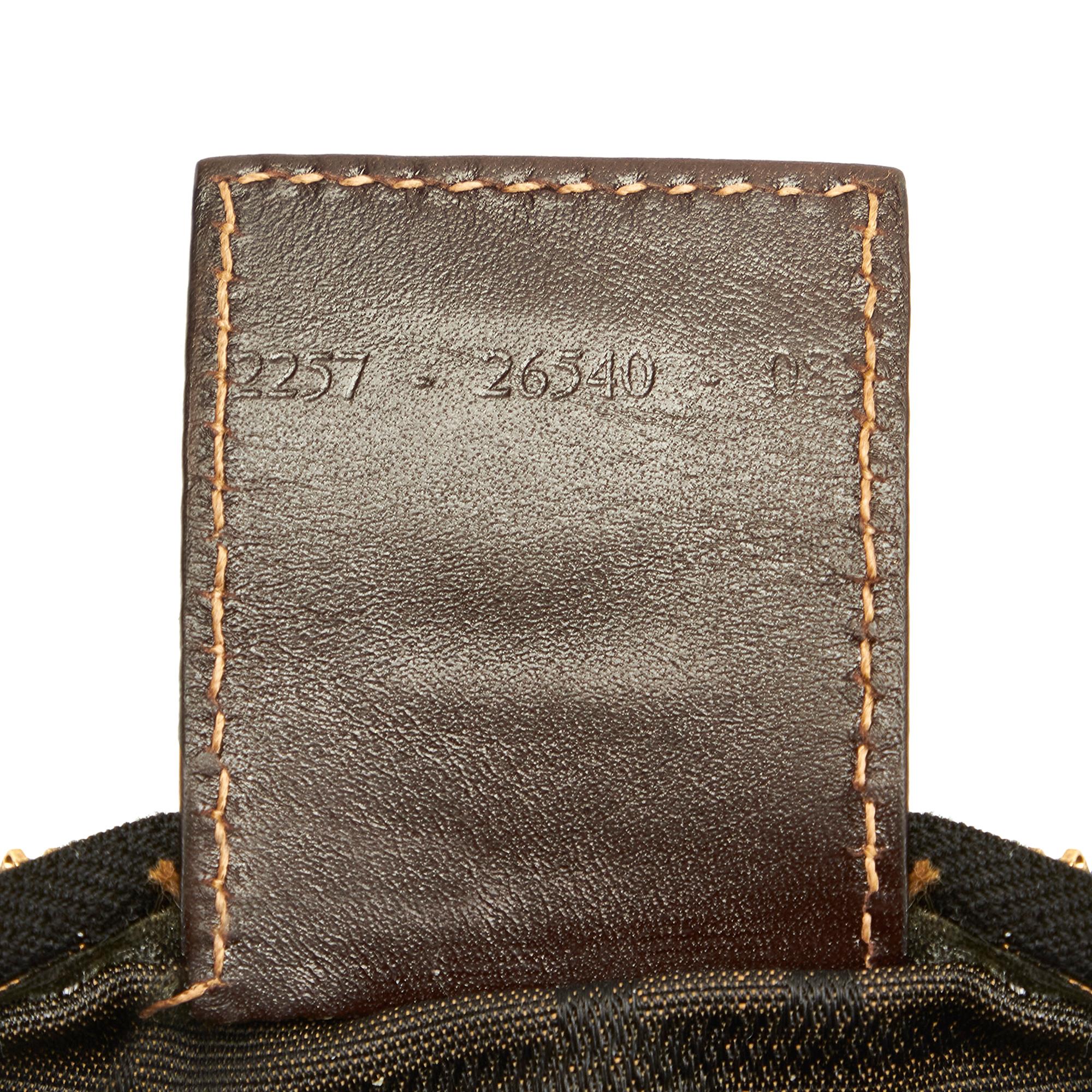 Fendi Zucca Canvas Handbag (SHG-27059)