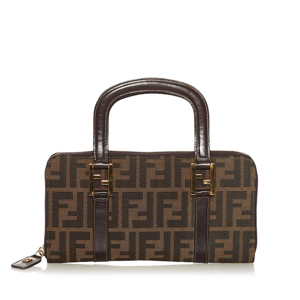 Fendi Zucca Handbag (SHG-UA8E6t) – LuxeDH