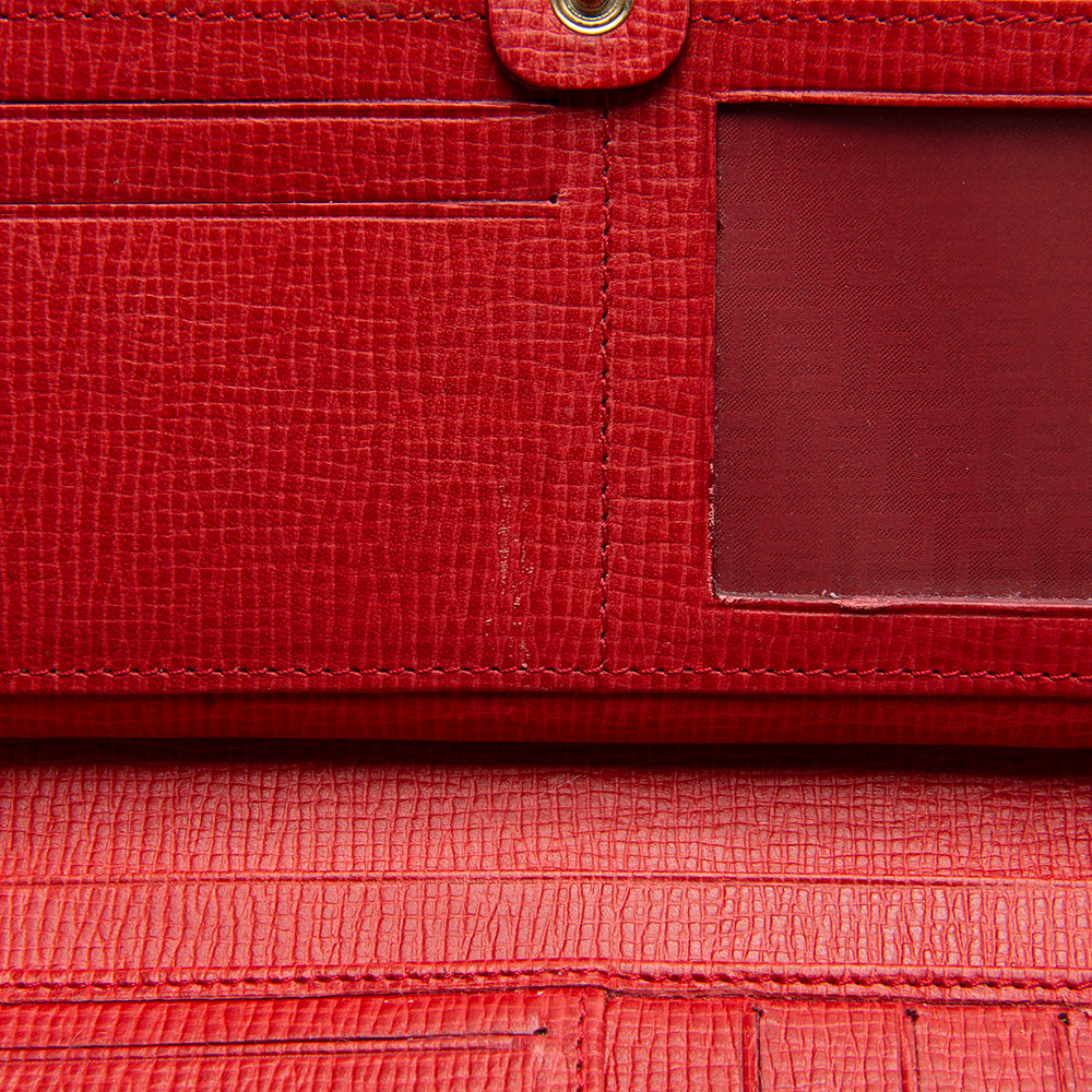 Fendi Zucca Spalmatti Trifold Wallet (SHF-12796)