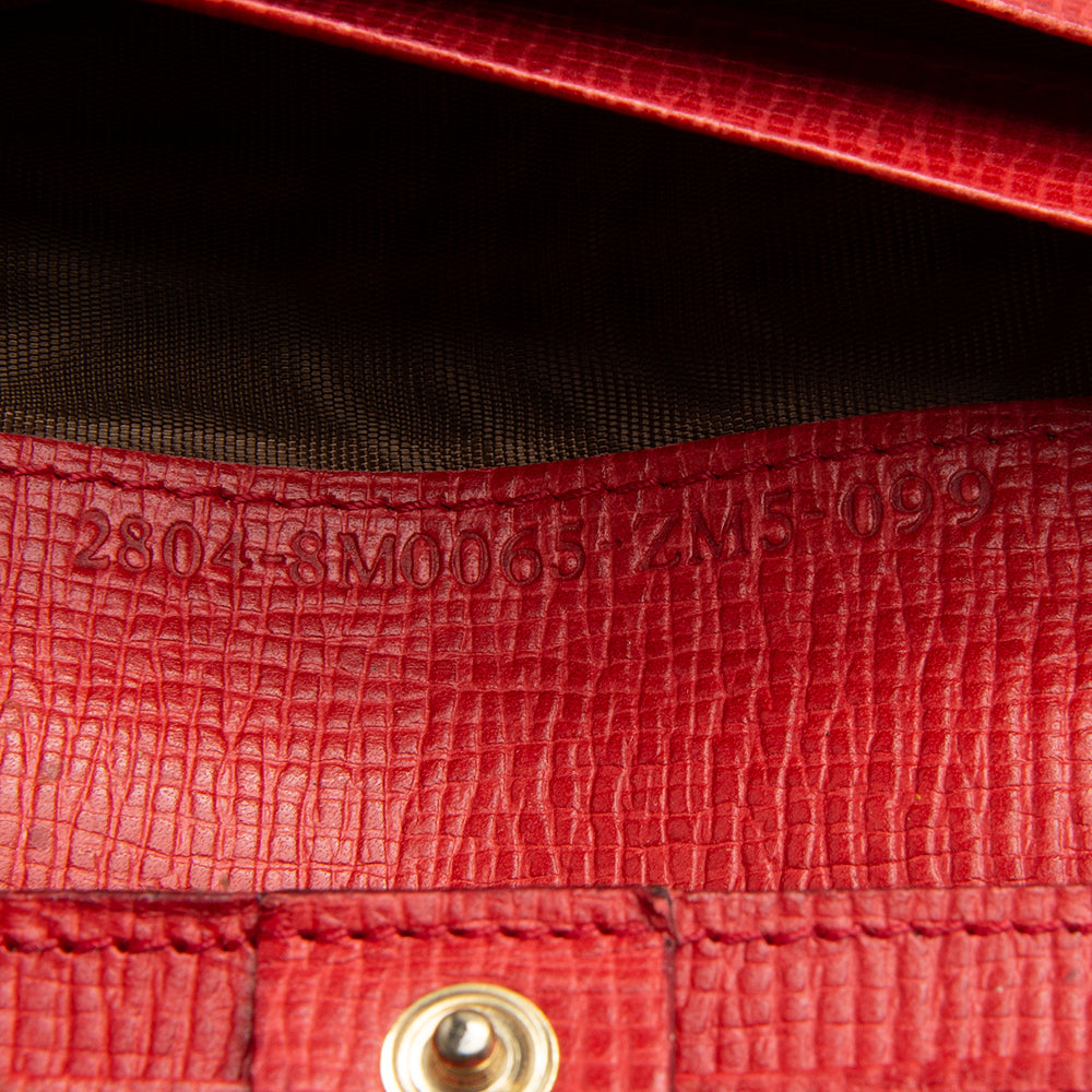 Fendi Zucca Spalmatti Trifold Wallet (SHF-12796)