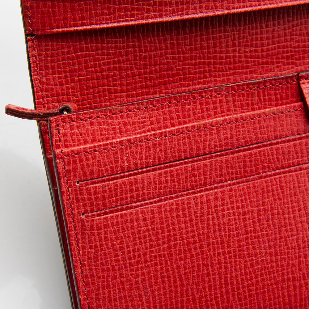 Fendi Zucca Spalmatti Trifold Wallet (SHF-12796)