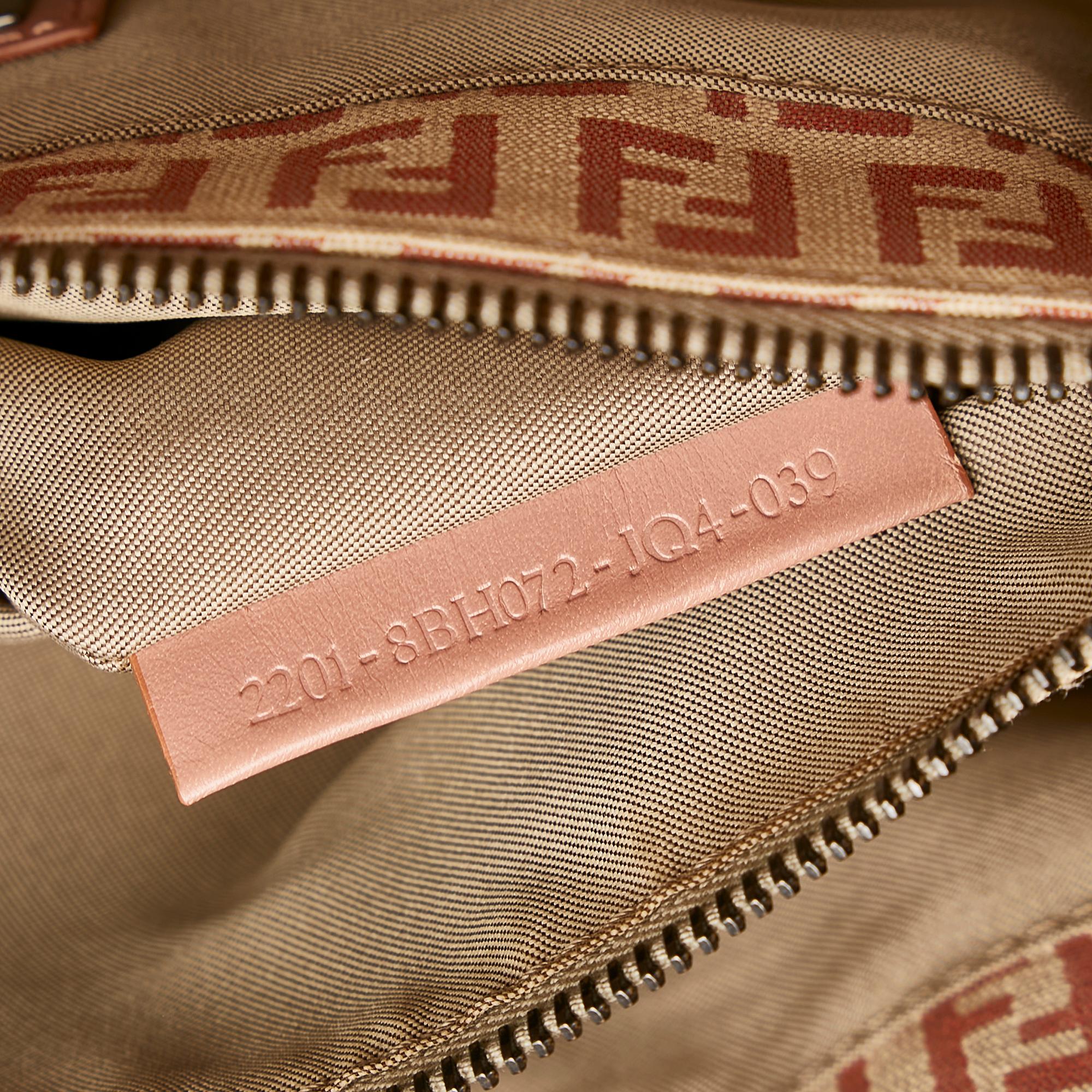 Fendi Zucchino Canvas Handbag (SHG-26834)