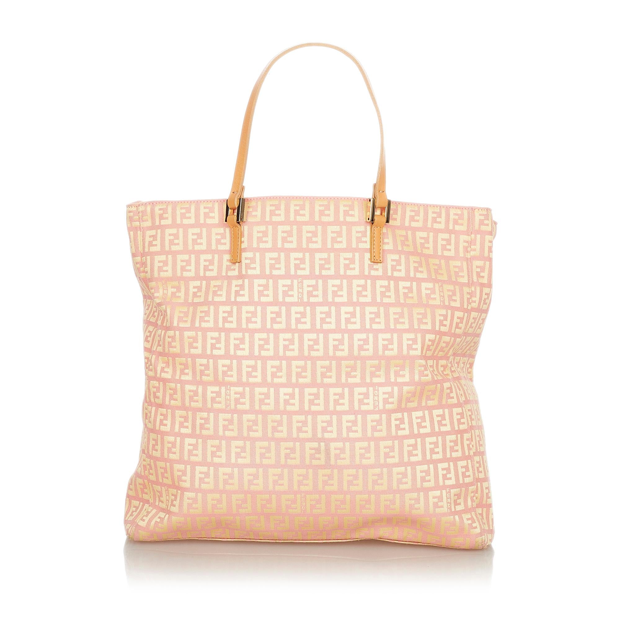 Fendi Zucchino Canvas Tote Bag (SHG-31881)