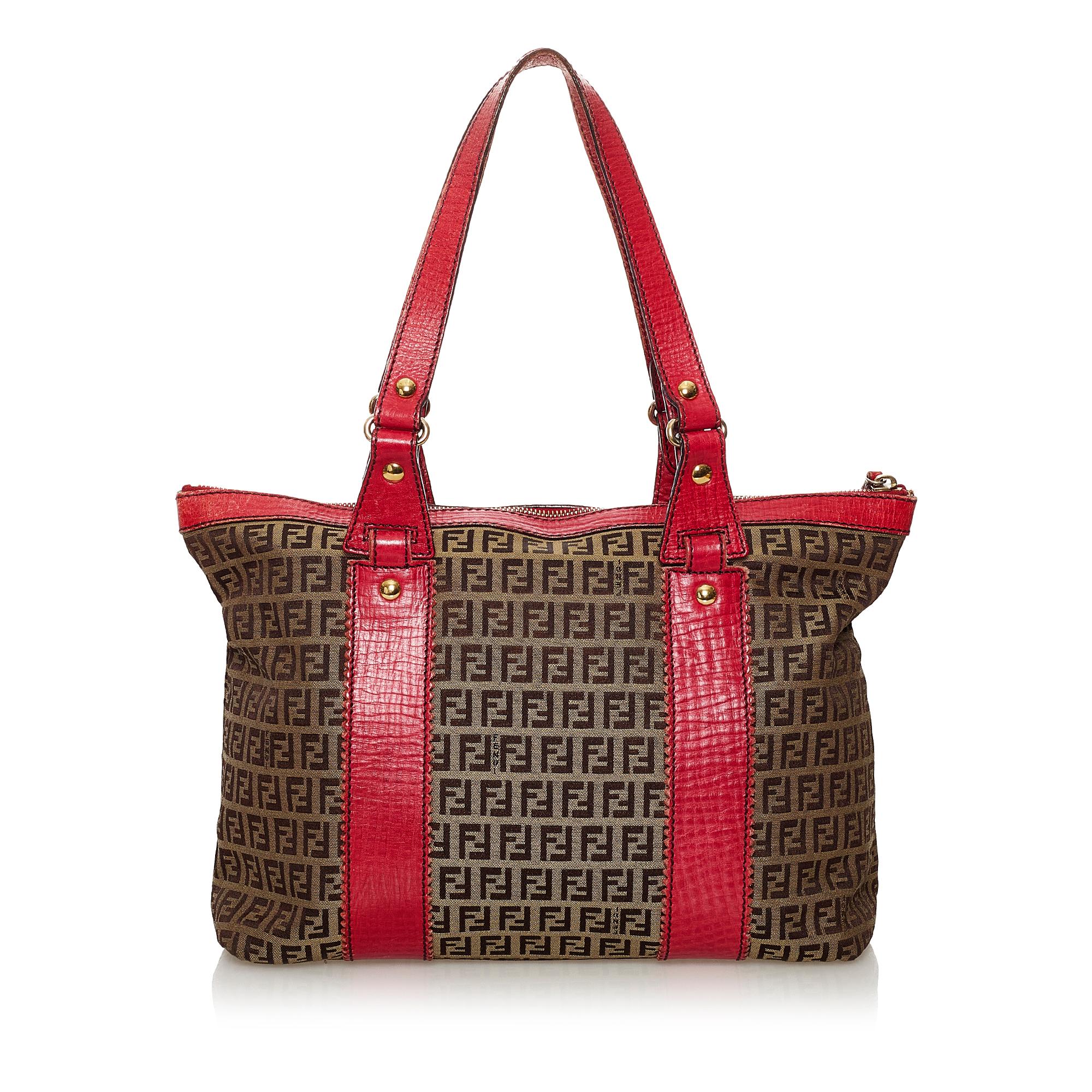 Fendi Zucchino Canvas Tote Bag (SHG-32834)