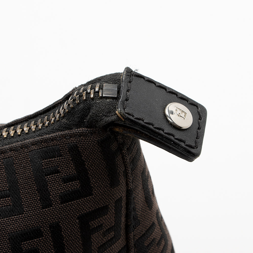 Fendi Zucchino FF Handle Tote - FINAL SALE (SHF-16214)