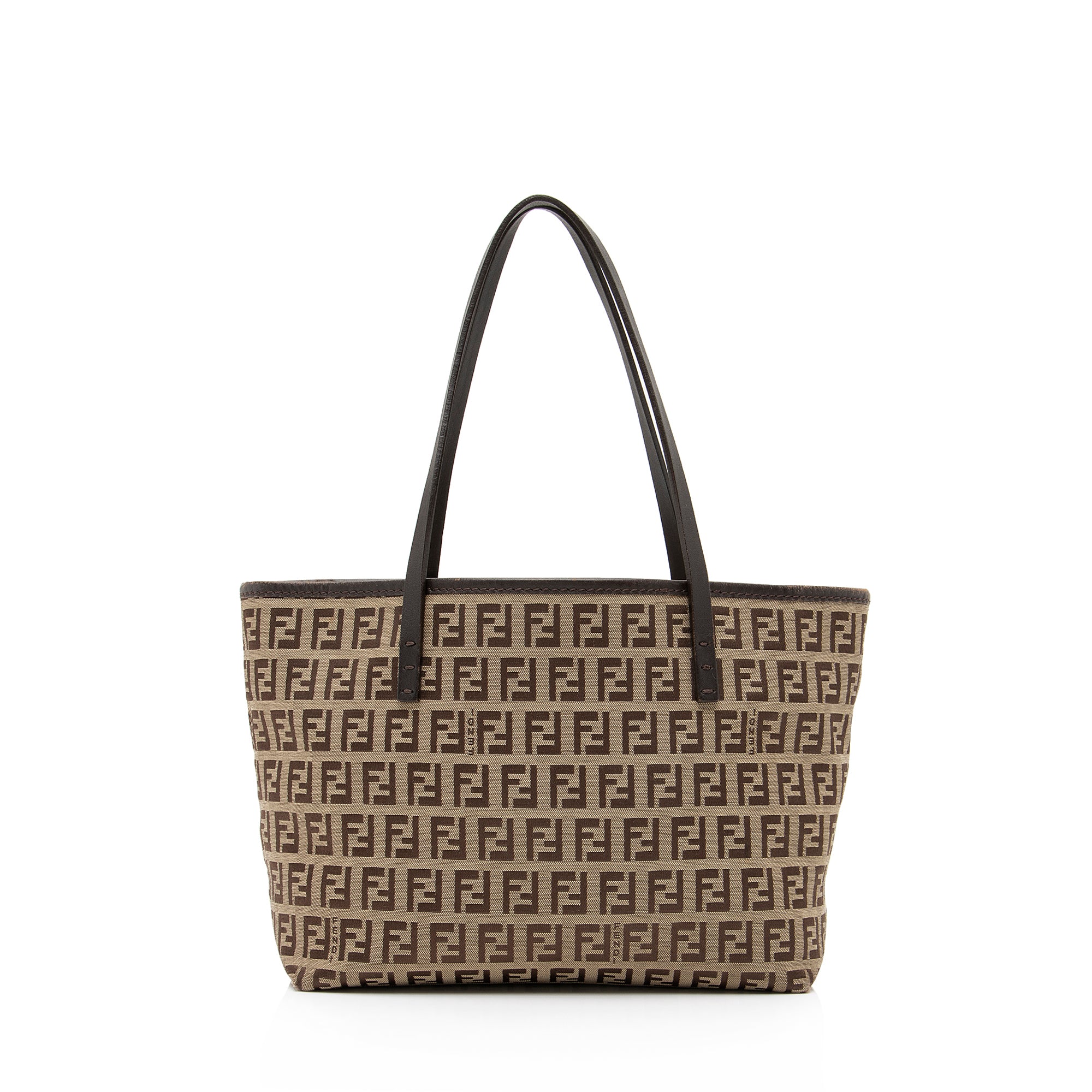 Fendi Zucchino Mini Roll Tote (SHF-23562)