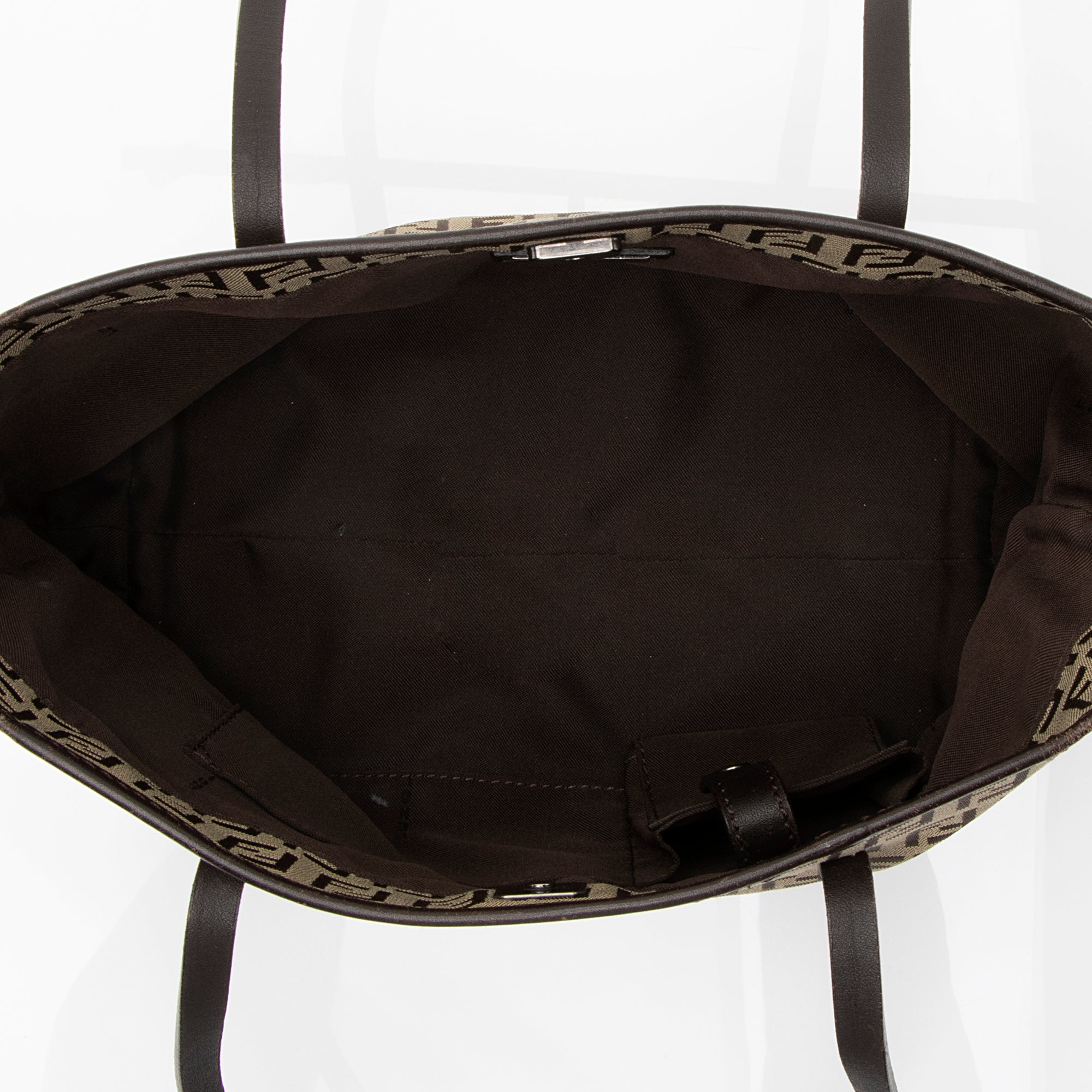 Fendi Zucchino Mini Roll Tote (SHF-23562)