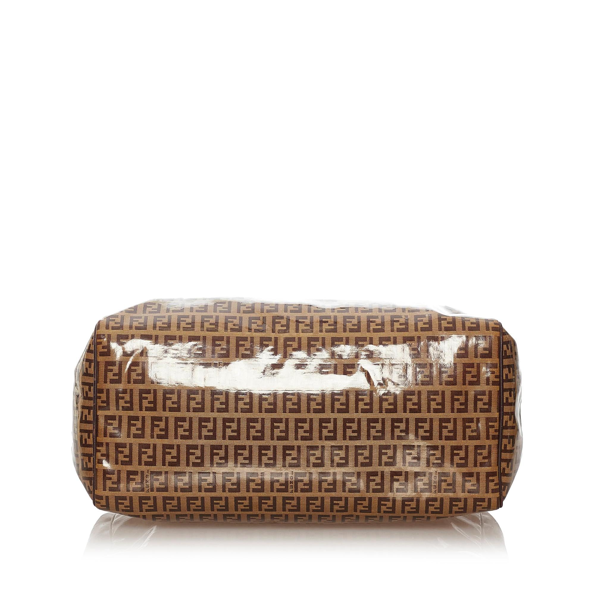 Fendi Zucchino Vinyl Tote Bag (SHG-27893)