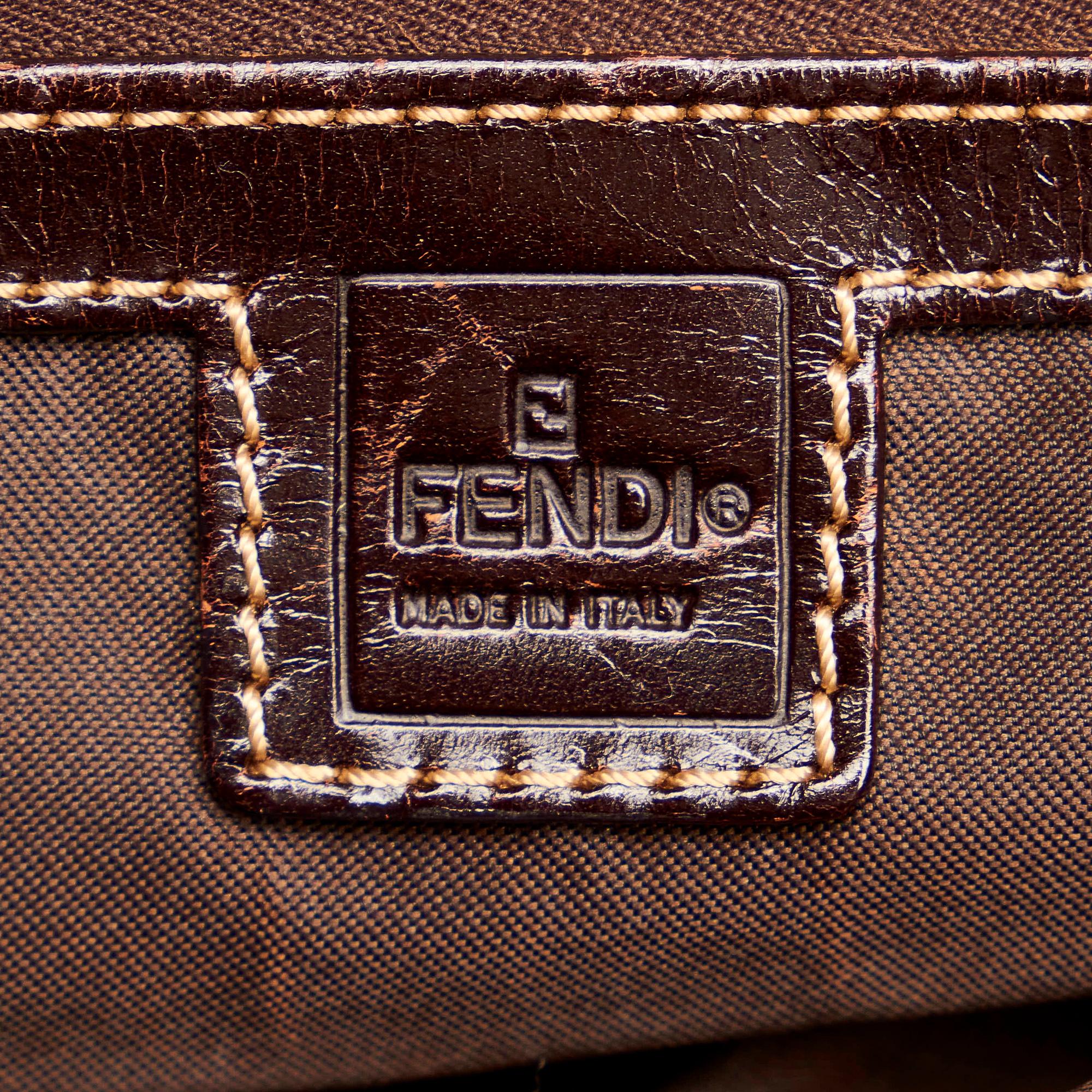 Fendi Zucchino Vinyl Tote Bag (SHG-27893)