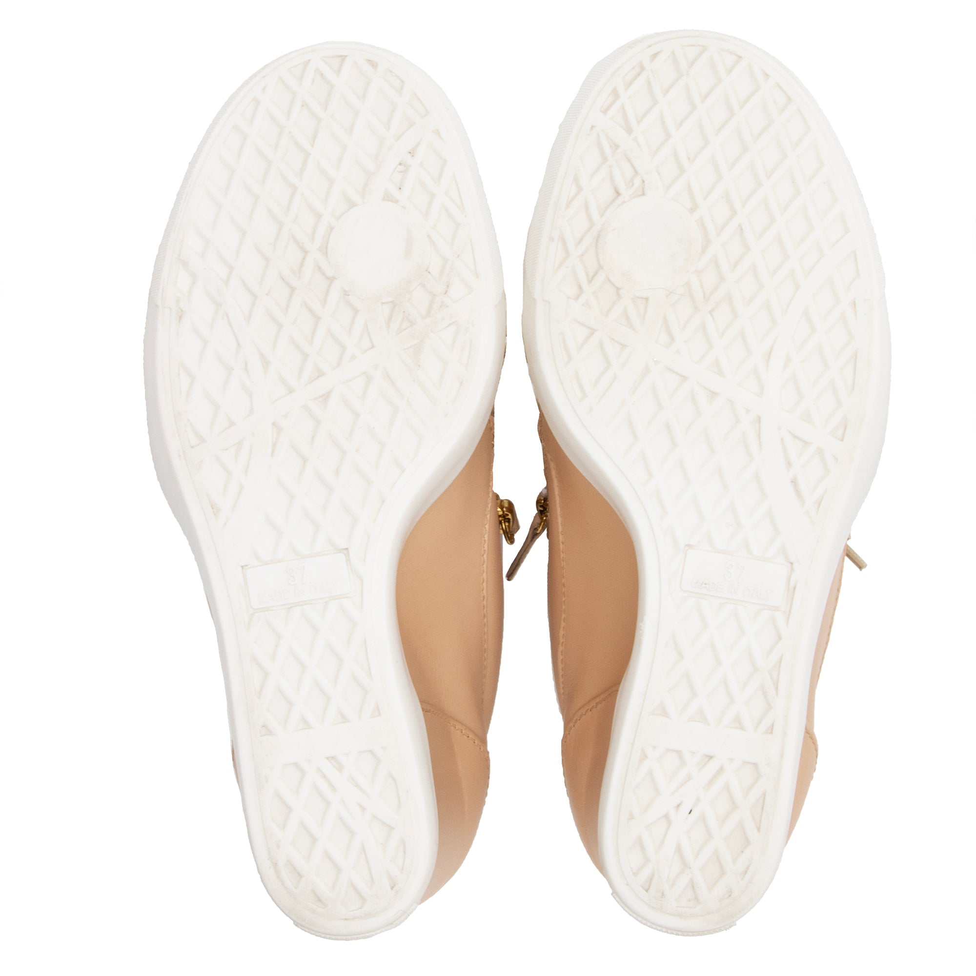 Giuseppe Zanotti Leather Addy Wedge Sneakers - Size 7 / 37 (SHF-0zCCSW)