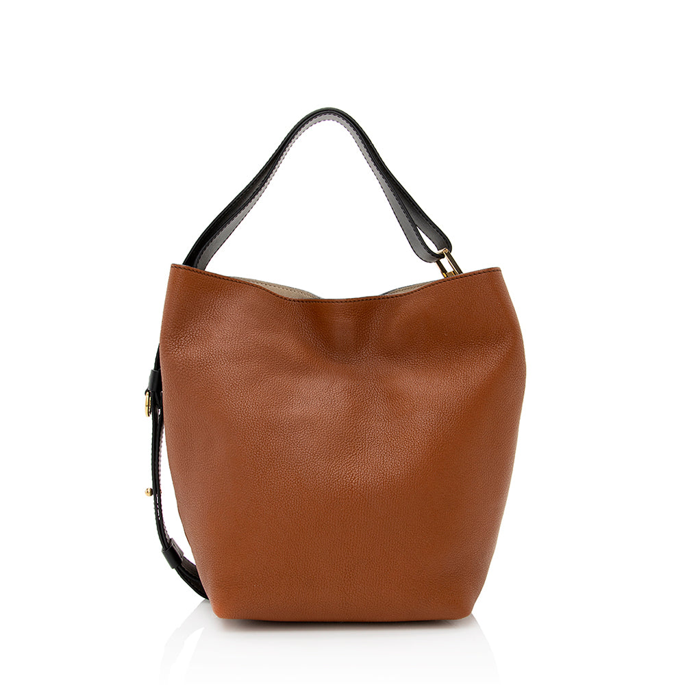 Givenchy Leather GV Bucket Bag (SHF-22089)
