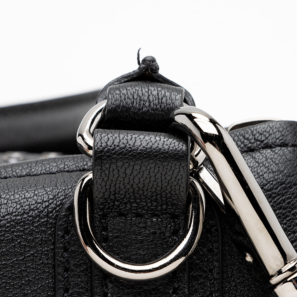 Givenchy Leather Grommet Pandora Small Shoulder Bag (SHF-16327)