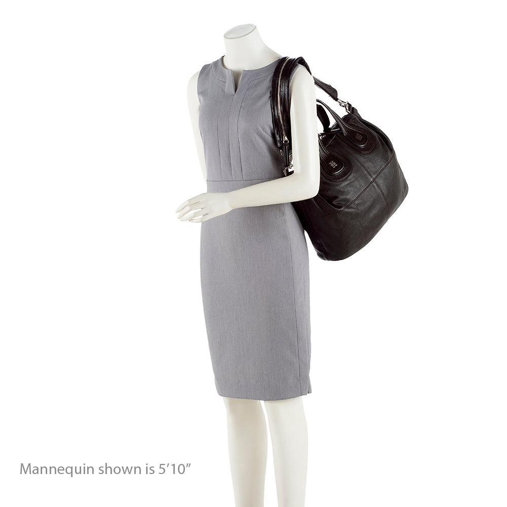 Givenchy Leather Nightingale Medium Satchel (SHF-16365)