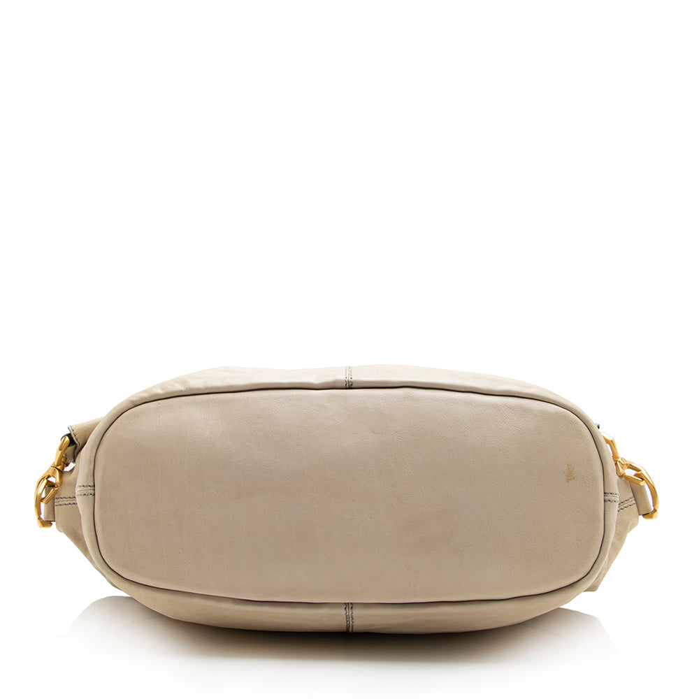 Givenchy Leather Nightingale Medium Satchel (SHF-17711)