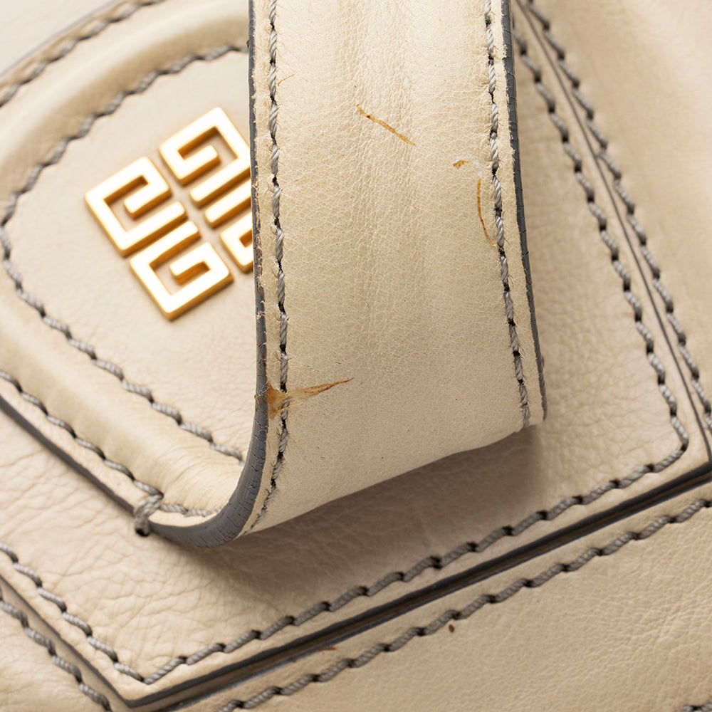 Givenchy Leather Nightingale Medium Satchel (SHF-17711)