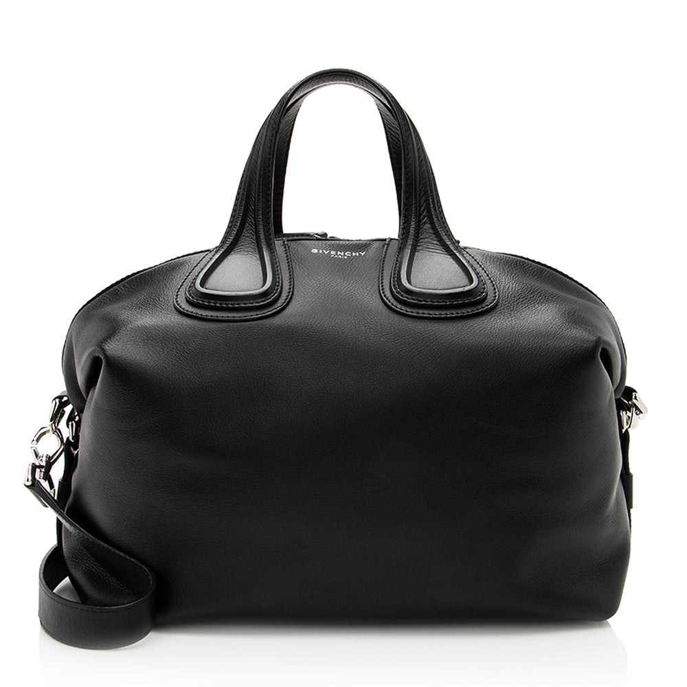Givenchy Leather Nightingale Medium Satchel (SHF-19806)