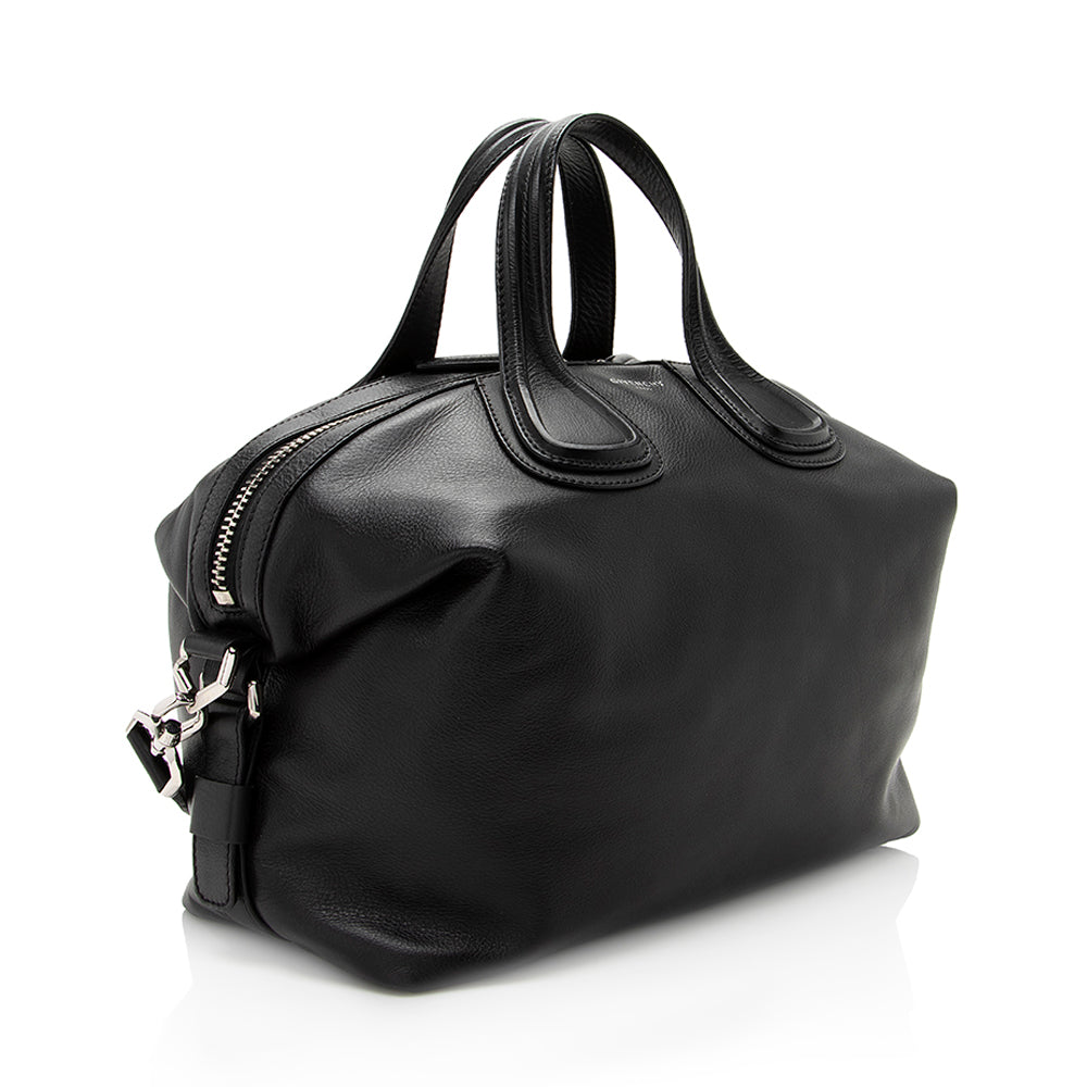 Givenchy Leather Nightingale Medium Satchel (SHF-19806)