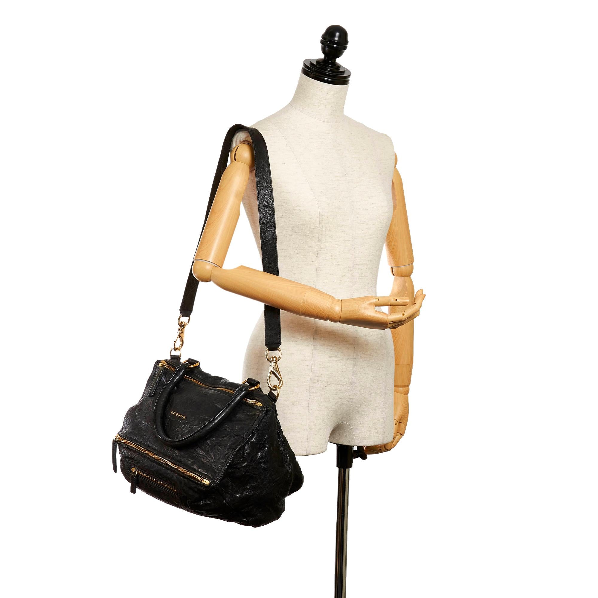 Givenchy Medium Pandora Leather Satchel (SHG-29027)