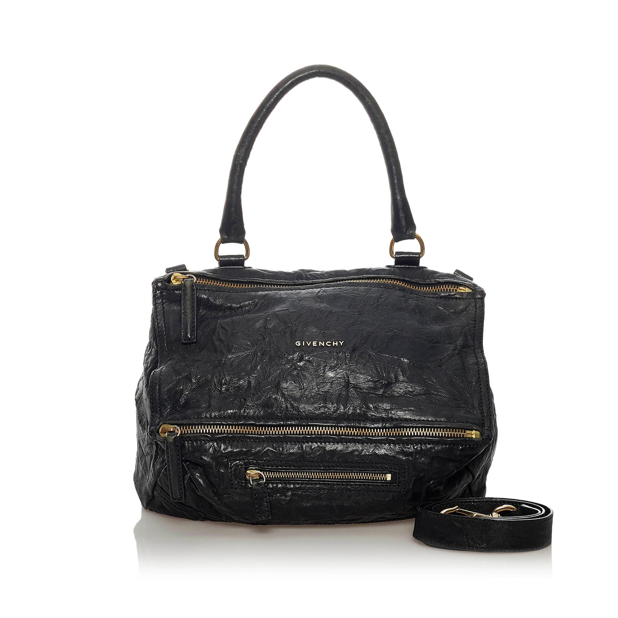 Givenchy Medium Pandora Leather Satchel (SHG-29027)