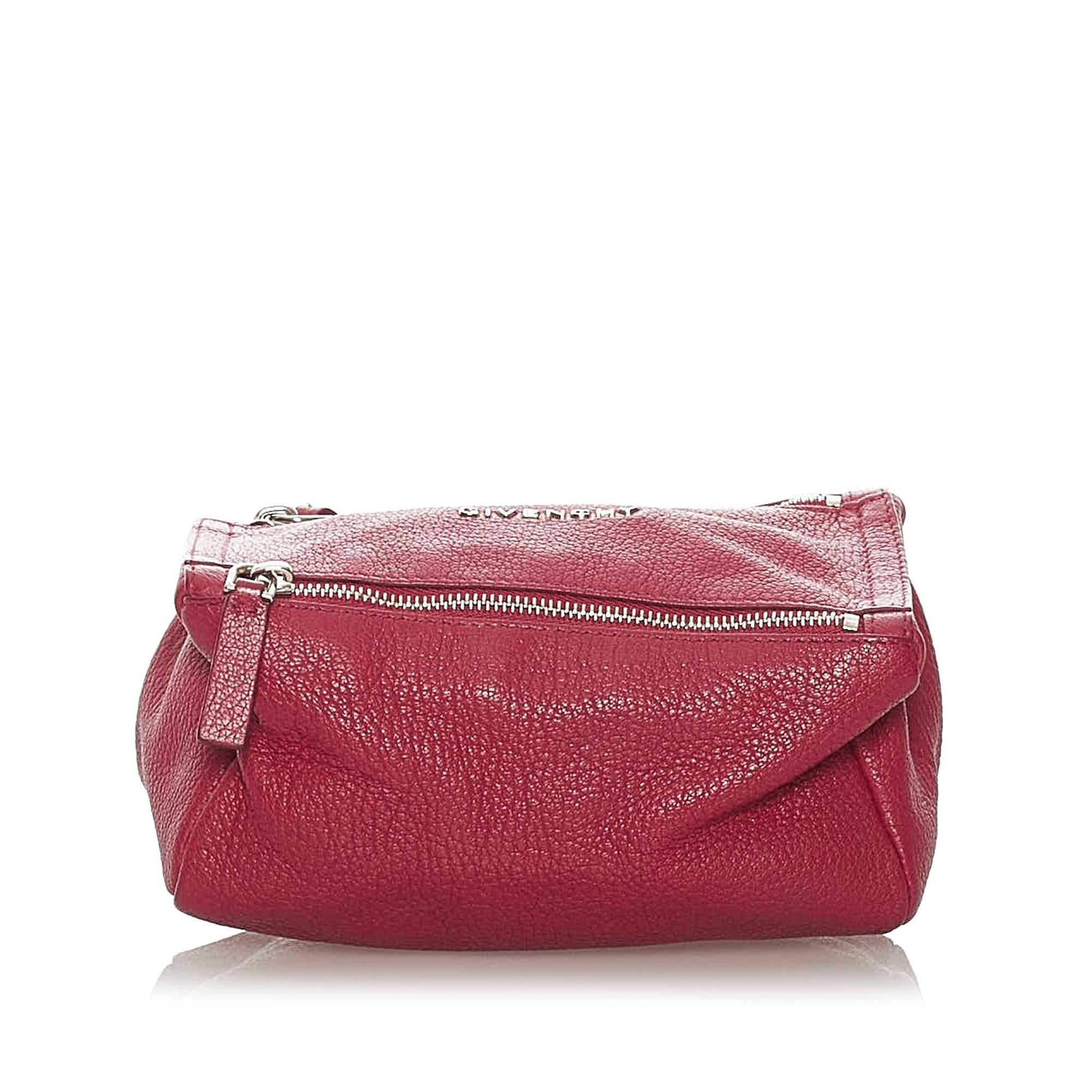 Givenchy Mini Pandora Leather Clutch Bag (SHG-27922)