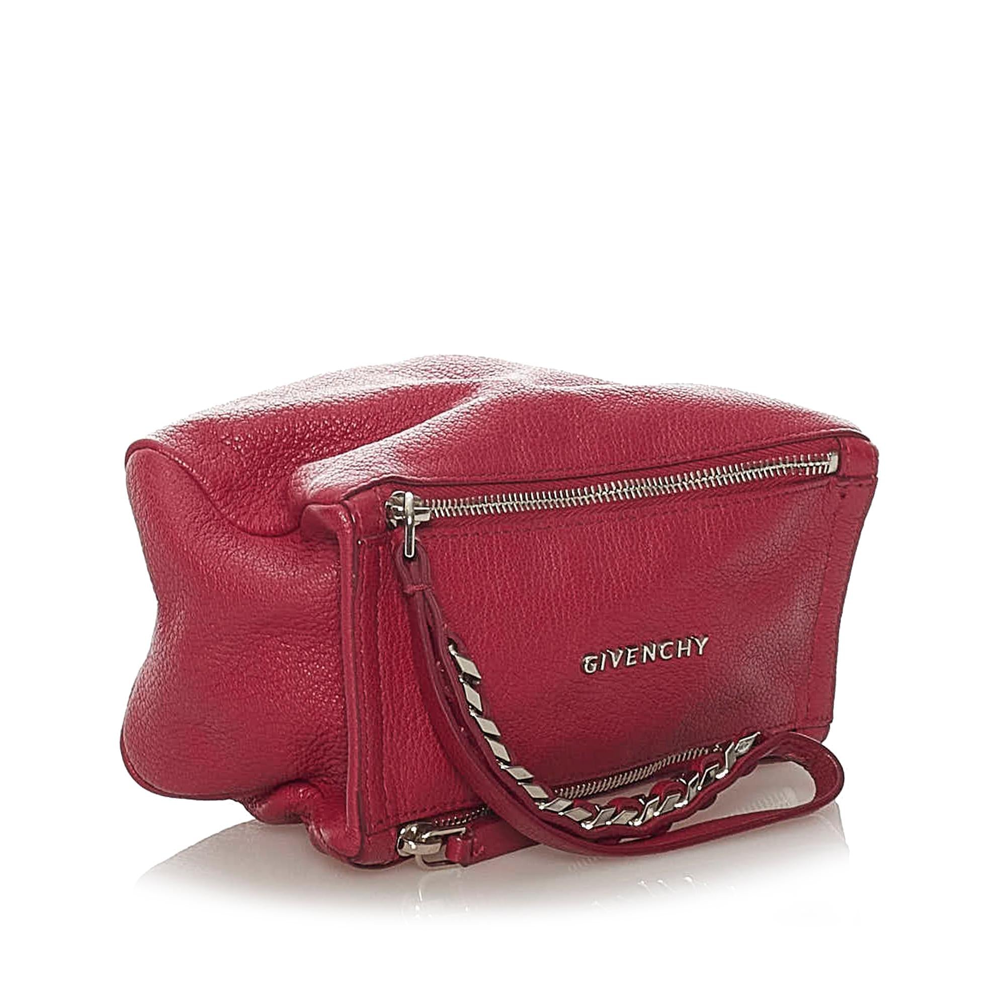 Givenchy Mini Pandora Leather Clutch Bag (SHG-27922)