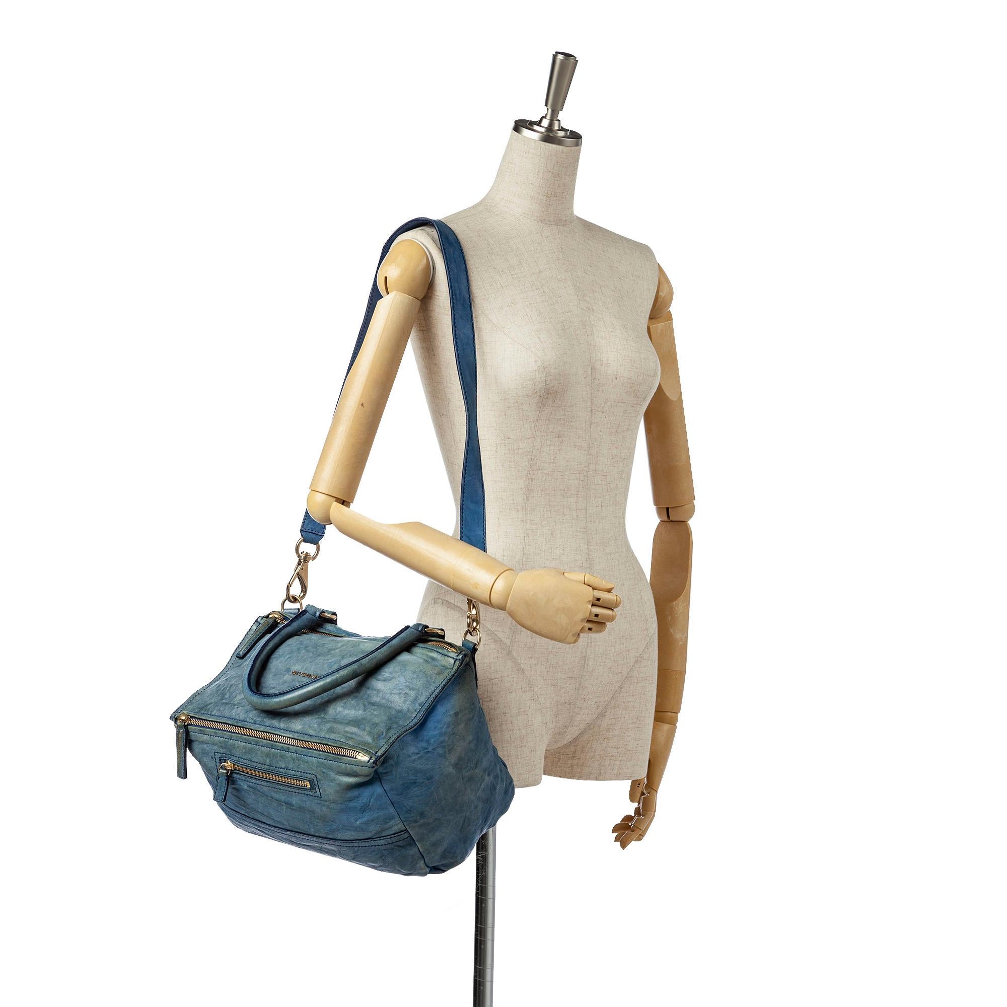 Givenchy Pandora Leather Satchel (SHG-22706)