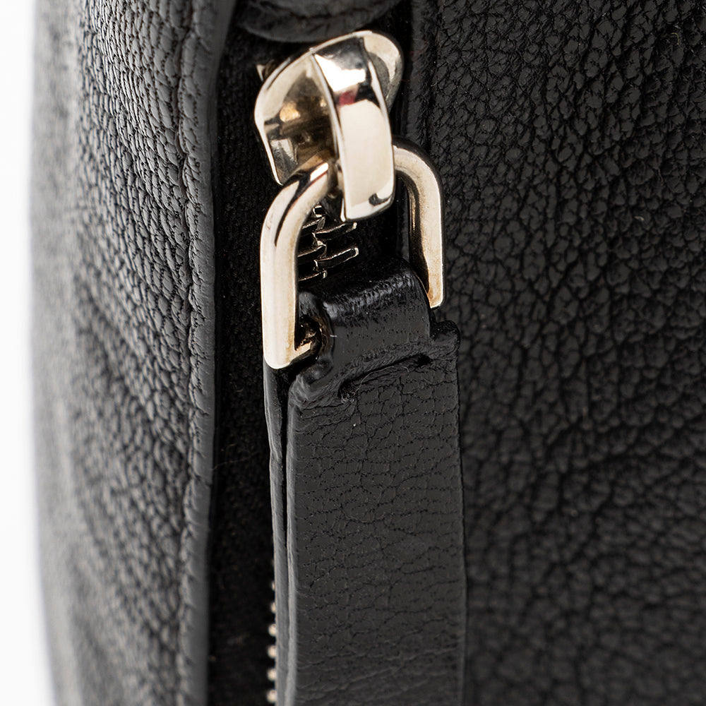 Givenchy Rubber Effect Calfskin Pandora Wristlet (SHF-20628)