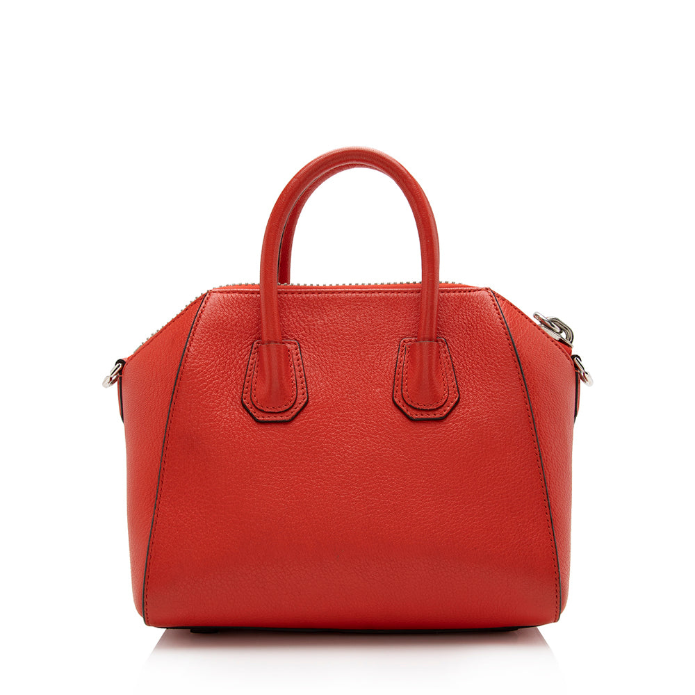 Givenchy Smooth Calfskin Antigona Mini Satchel (SHF-16557)