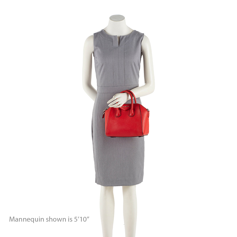 Givenchy Smooth Calfskin Antigona Mini Satchel (SHF-16557)