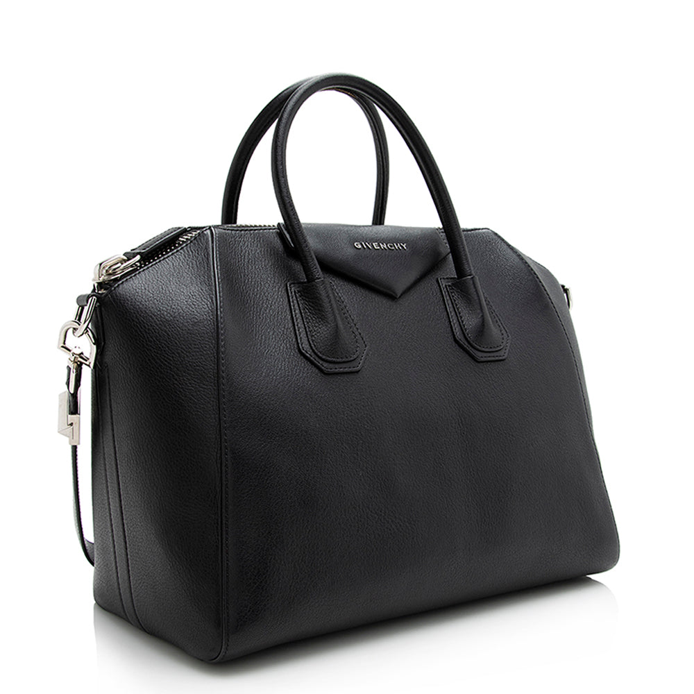 Givenchy Sugar Goatskin Antigona Medium Satchel (SHF-21200)