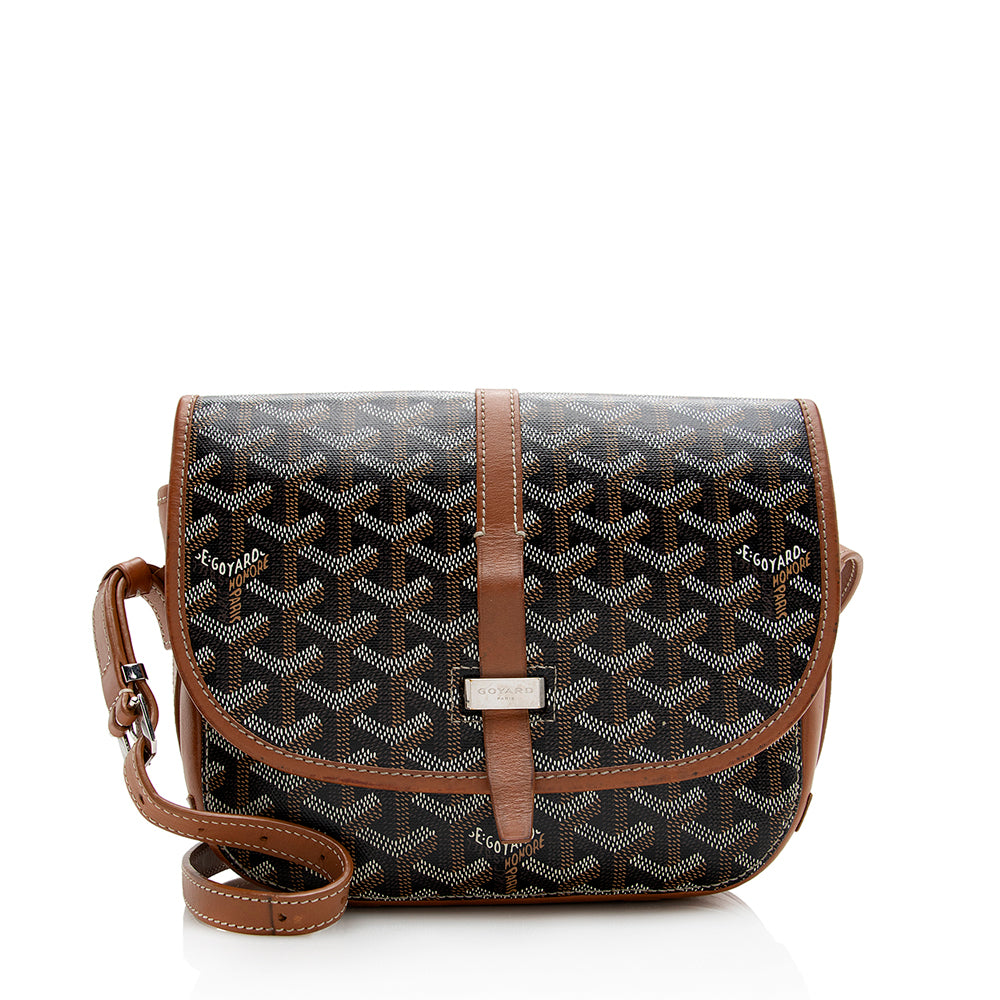 Goyard Goyardine Belvedere II PM Messenger Bag (SHF-20829)